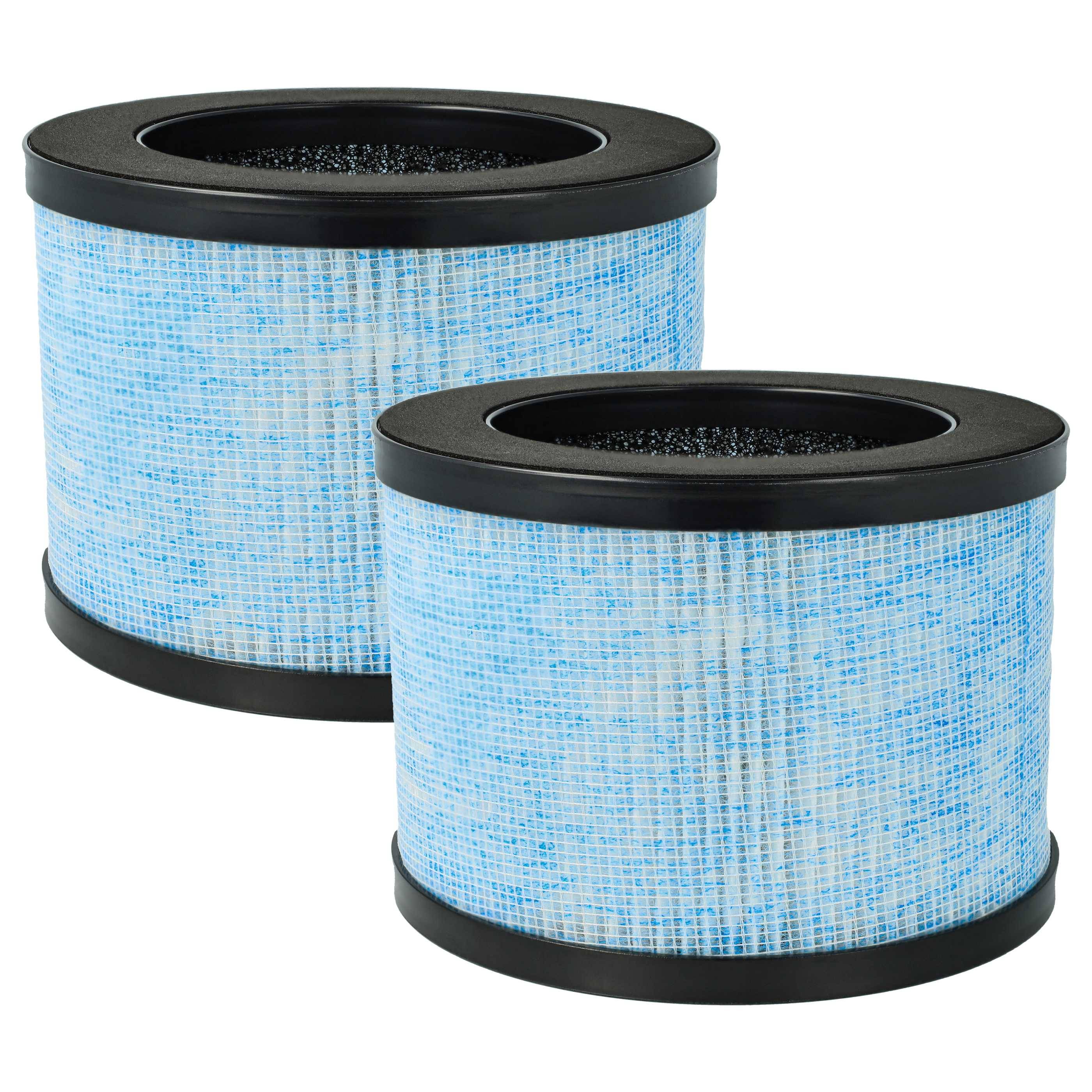 vhbw 2x H13 Filter kompatibel mit Kloudi JH-01 Luftreiniger | Ersatz-Filter mit integriertem Aktivkohle-Filter
