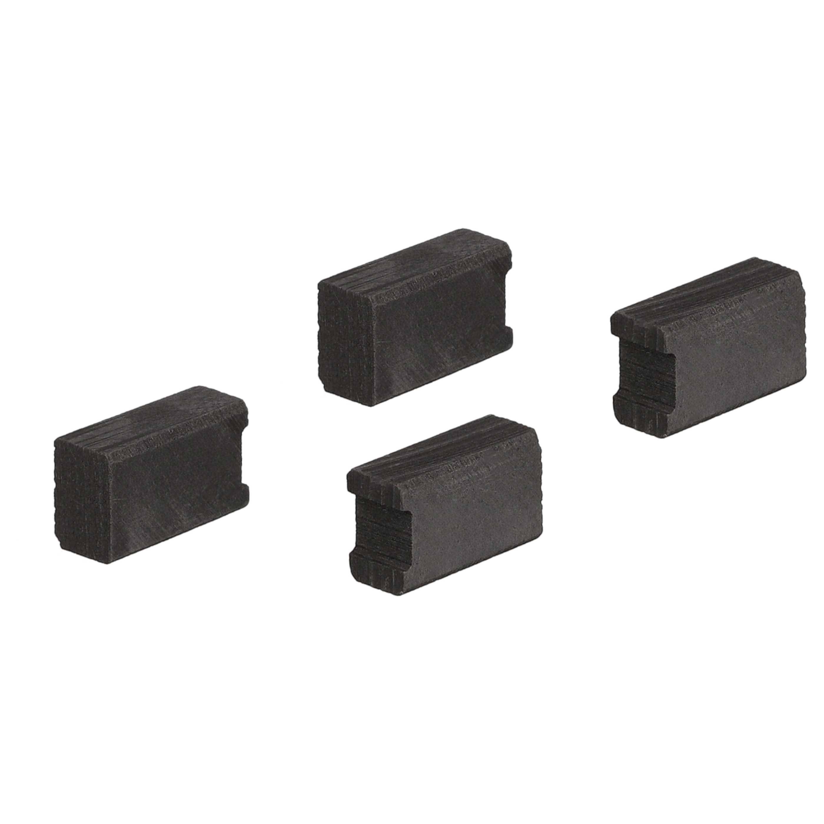 vhbw 4x Kohlebürste kompatibel mit Jura NICR 767 - Typ 508, NICR 758 - Typ 573, NICR 760 - Typ 508, NICR 765 - Typ 666 Kaffeemaschine