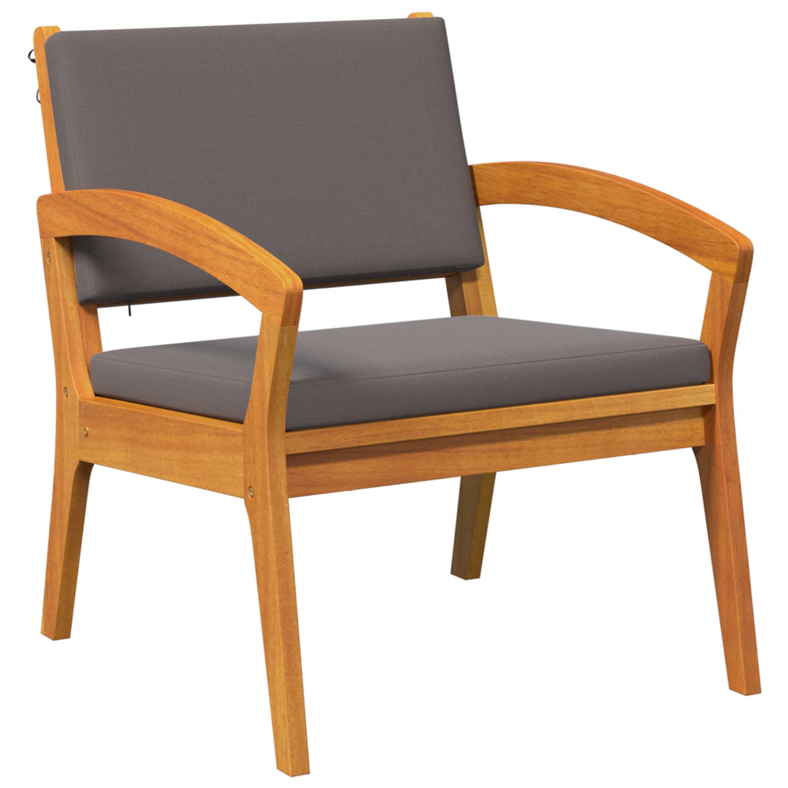 vidaXL 3-tlg. Bistro-Set mit Kissen Massivholz Akazie