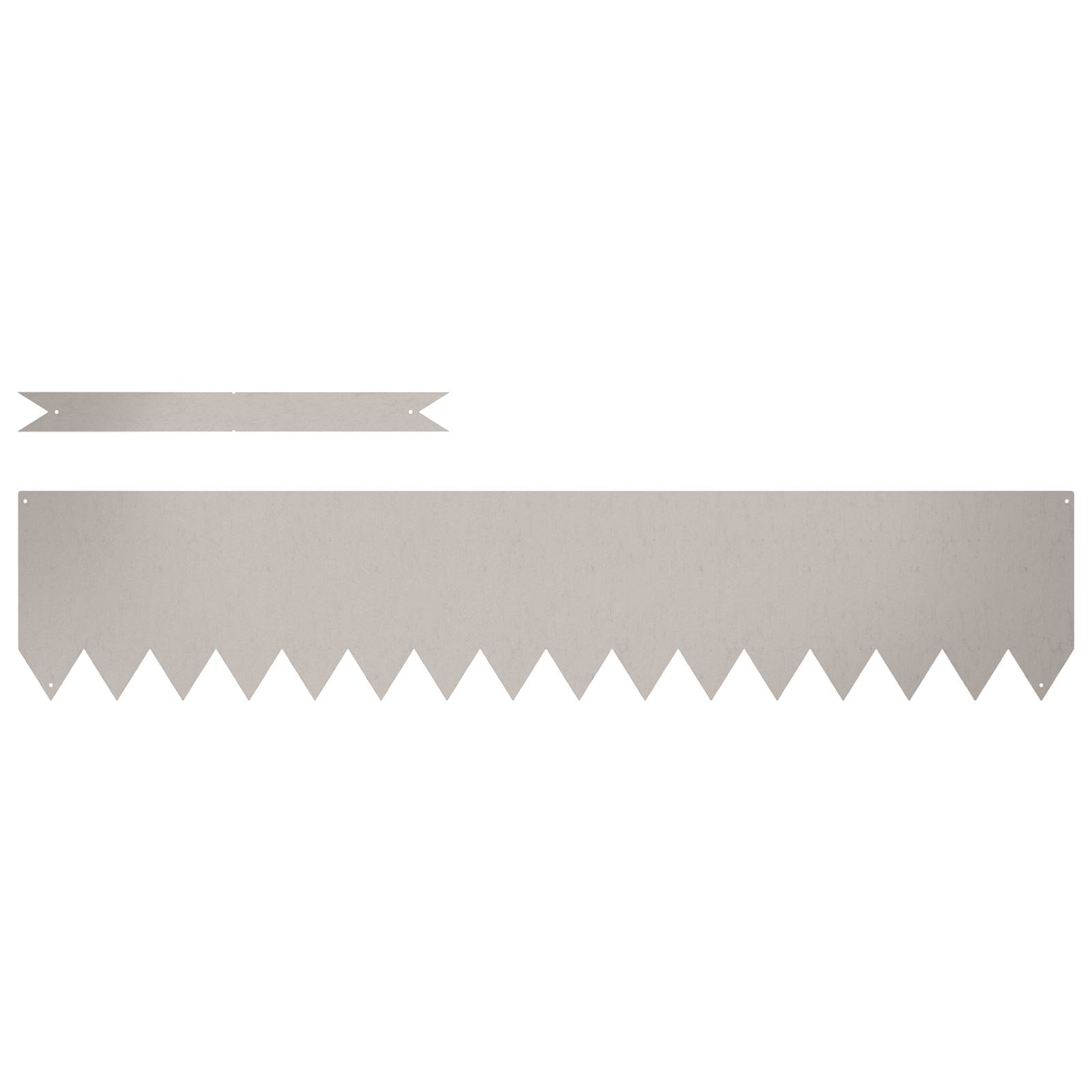 vidaXL Rasenkanten 10 Stk. 100x0,5x20 cm Cortenstahl