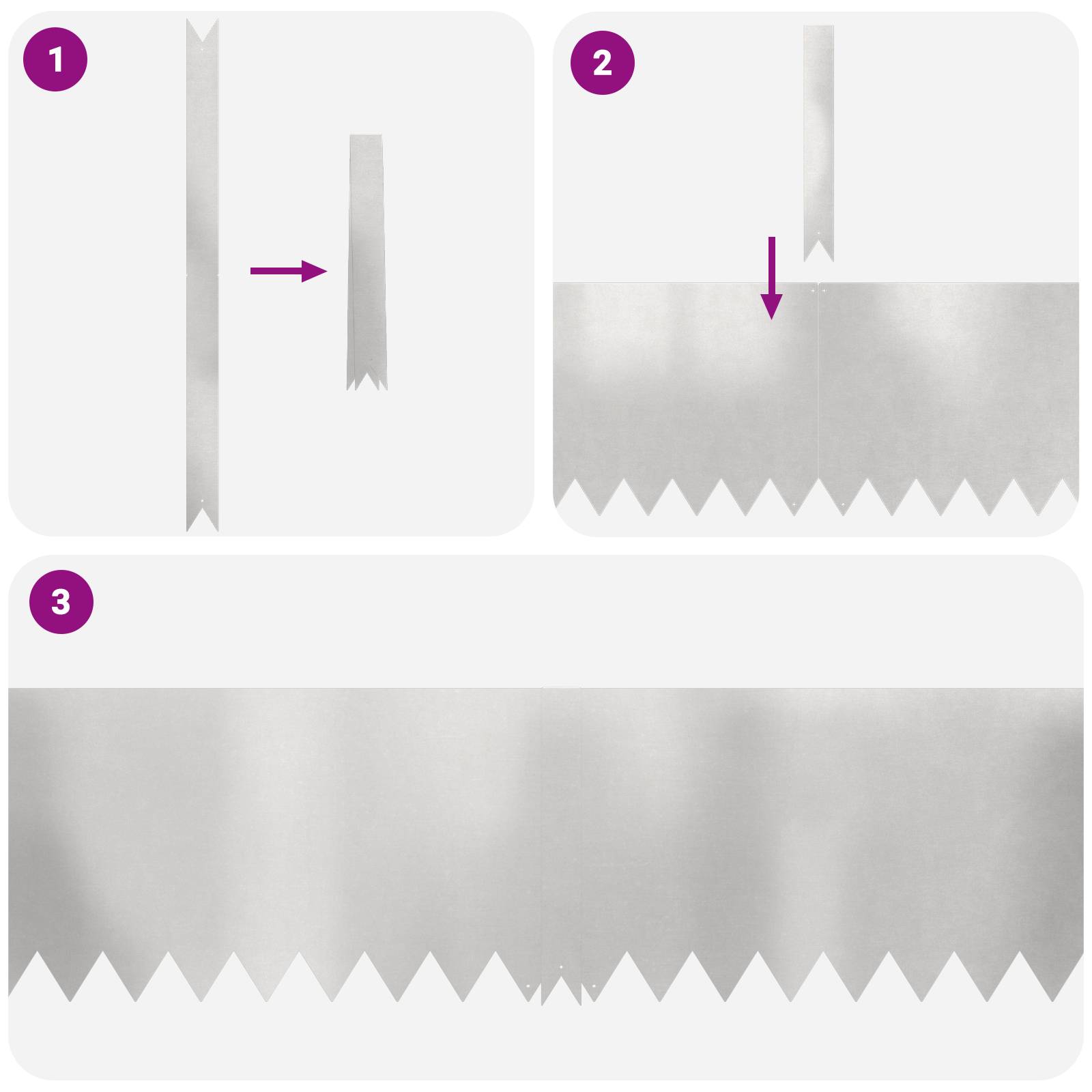 vidaXL Rasenkanten 20 Stk. 100x0,5x30 cm Edelstahl