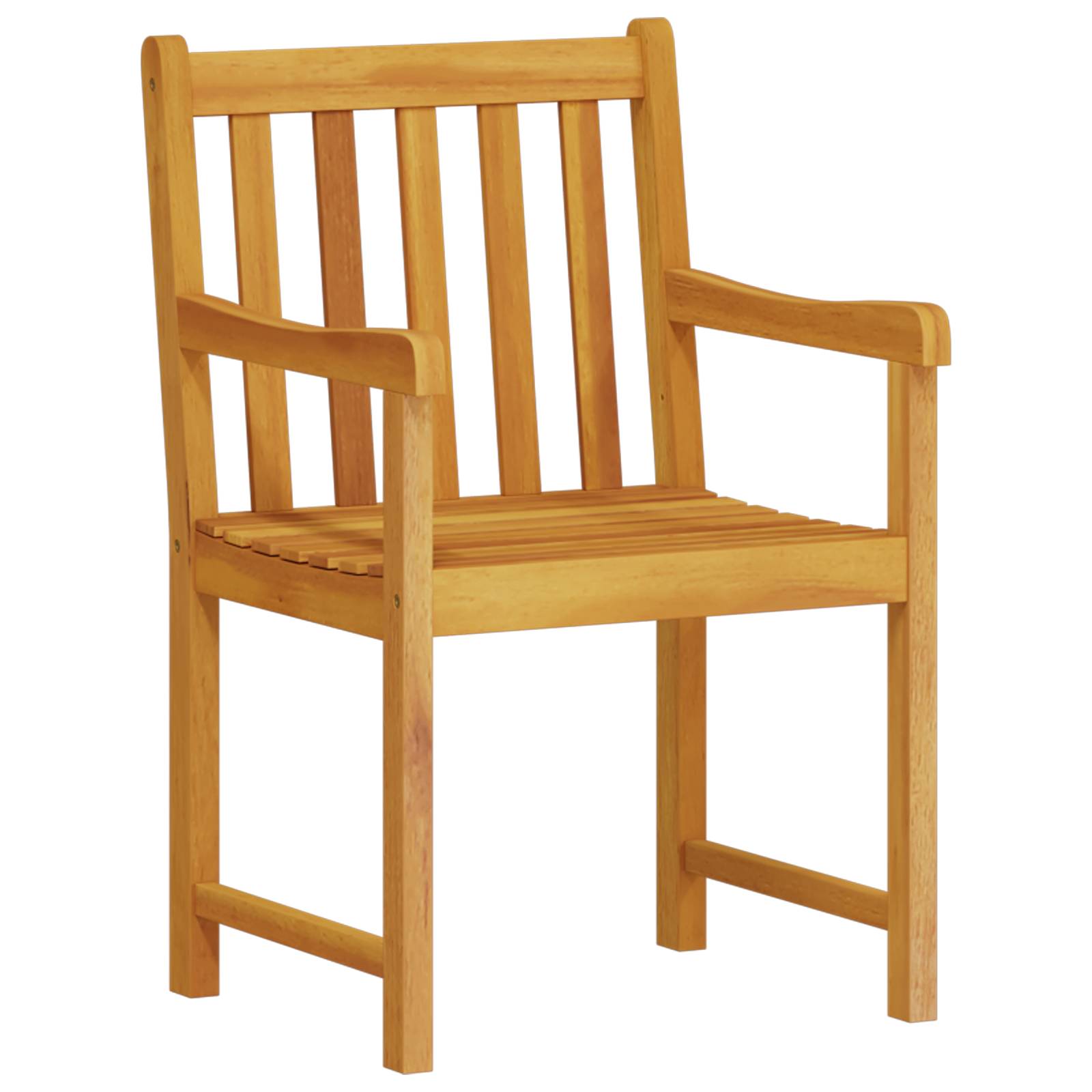 vidaXL 5-tlg. Garten-Essgruppe Massivholz Akazie