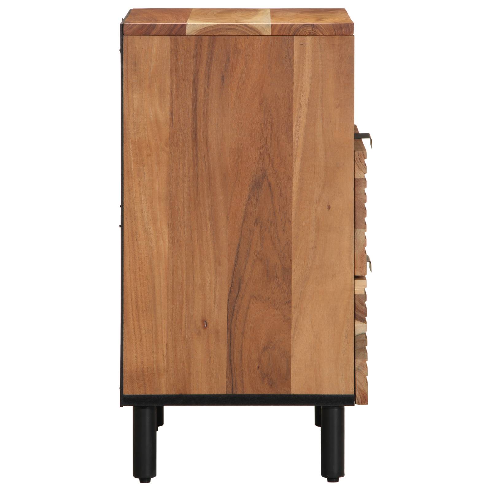 vidaXL Nachttisch 50x33x62 cm Massivholz Akazie