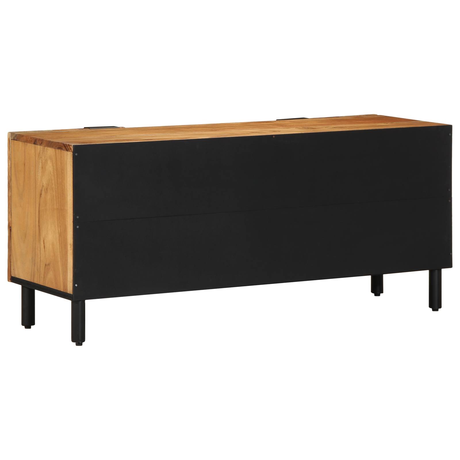 vidaXL TV-Schrank 105x33,5x46 cm Massivholz Akazie