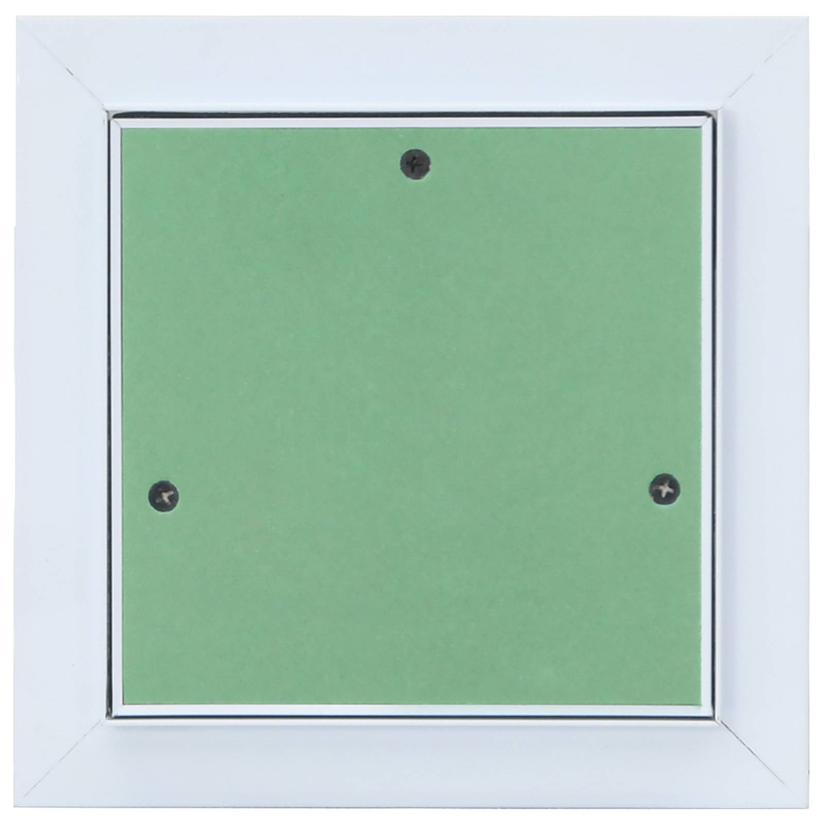 vidaXL Zugangsdeckel mit Alurahmen und Gipskartonplatte 150x150 mm