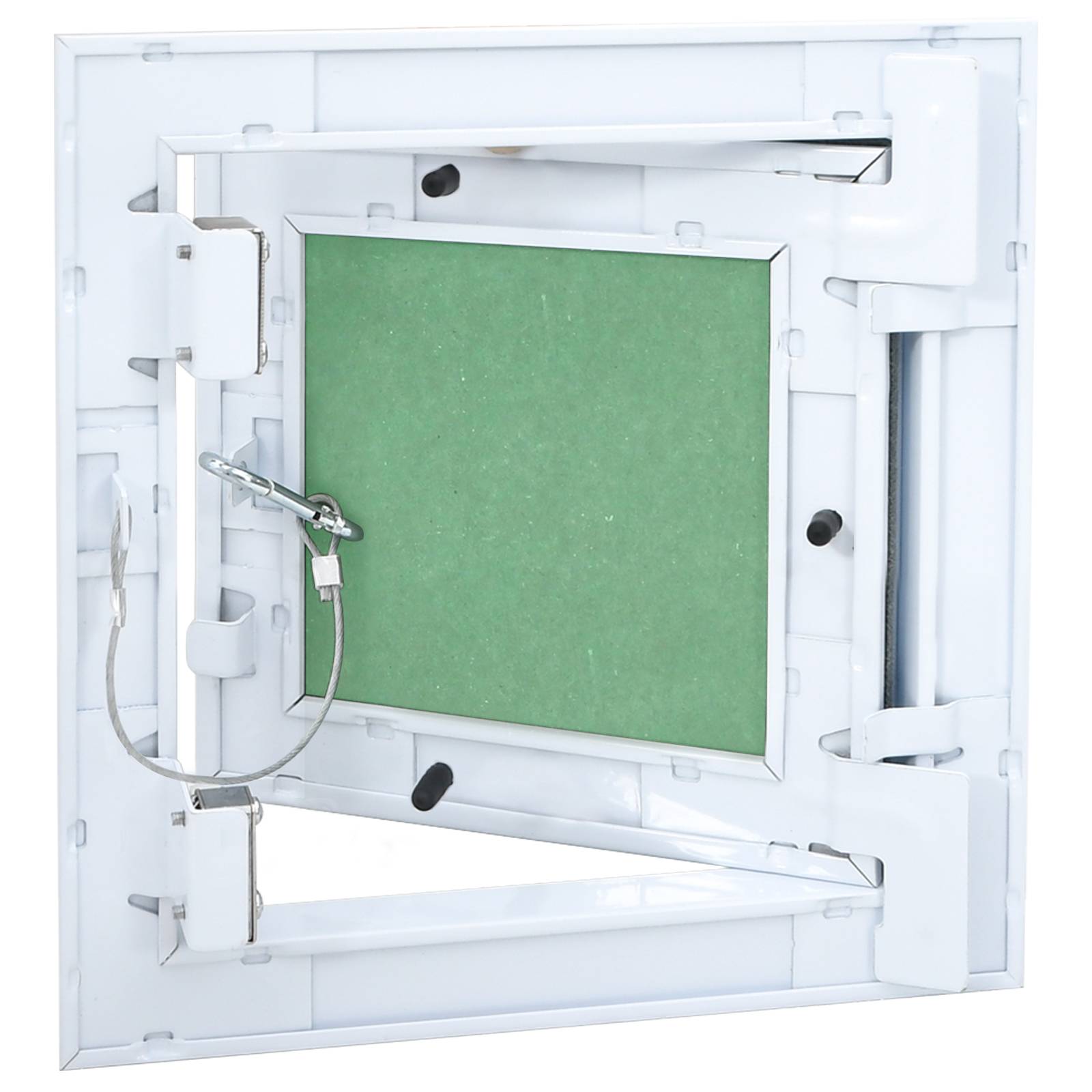 vidaXL Zugangsdeckel mit Alurahmen und Gipskartonplatte 150x150 mm