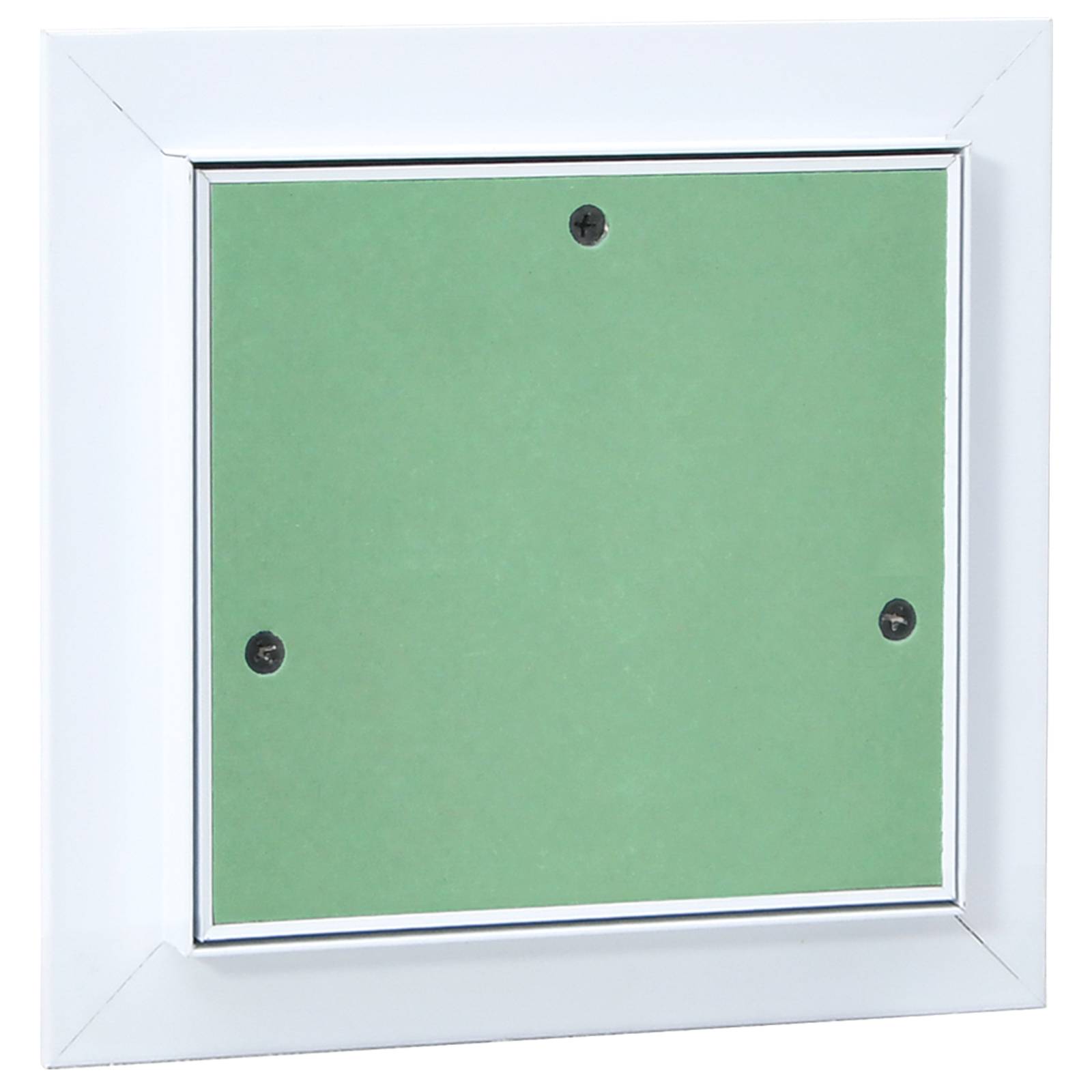 vidaXL Zugangsdeckel mit Alurahmen und Gipskartonplatte 150x150 mm
