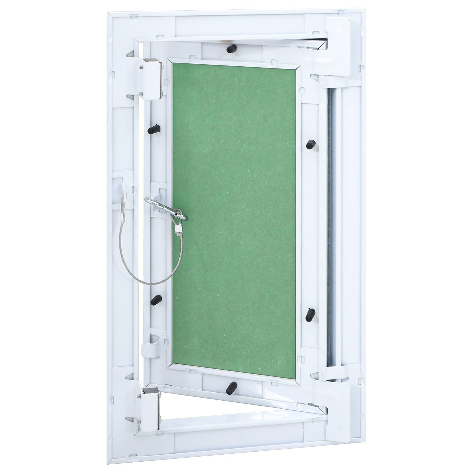 vidaXL Zugangsdeckel mit Alurahmen und Gipskartonplatte 150x300 mm