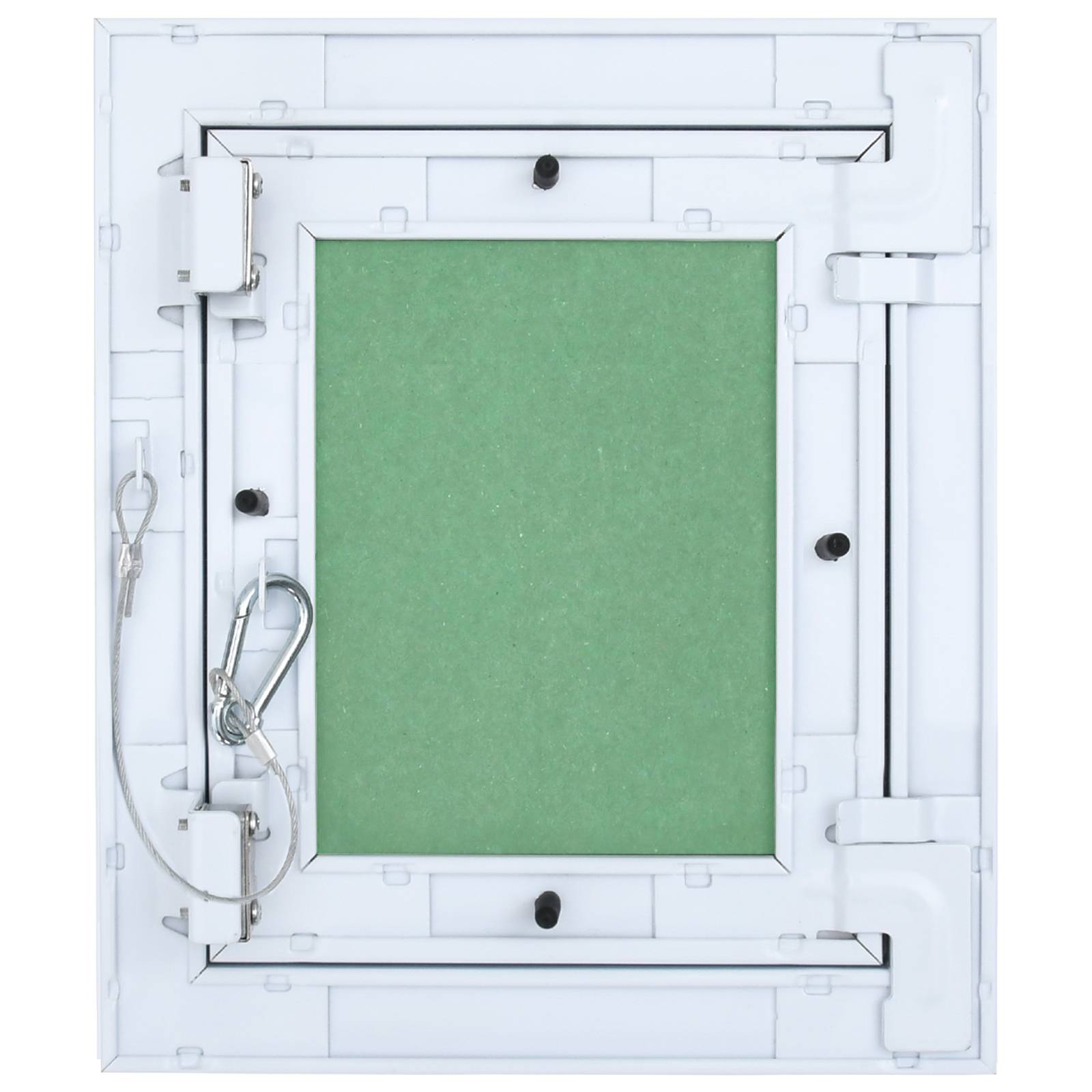 vidaXL Zugangsdeckel mit Alurahmen und Gipskartonplatte 200x250 mm