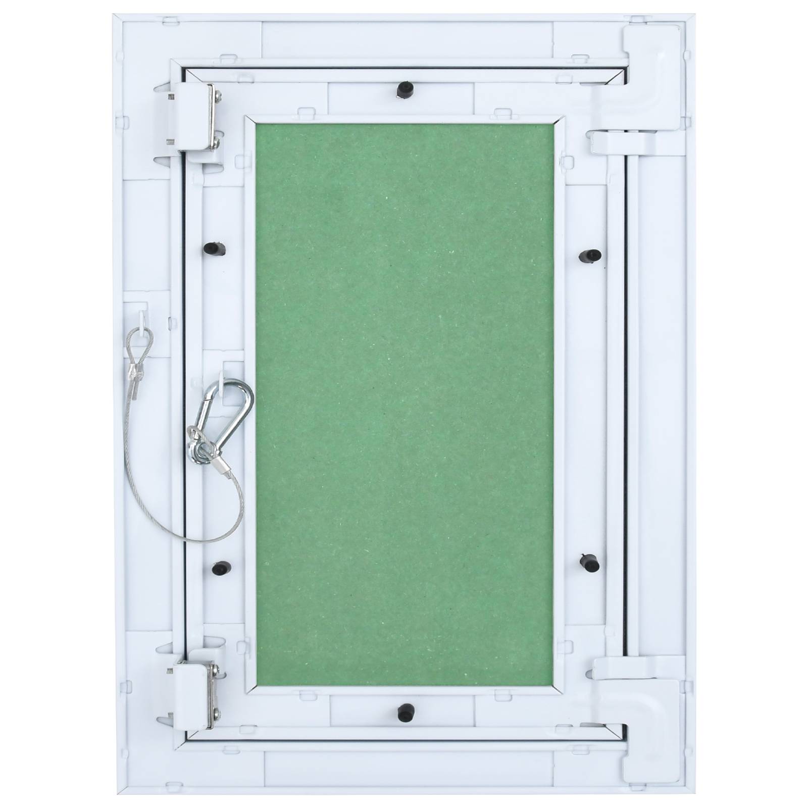 vidaXL Zugangsdeckel mit Alurahmen und Gipskartonplatte 200x300 mm