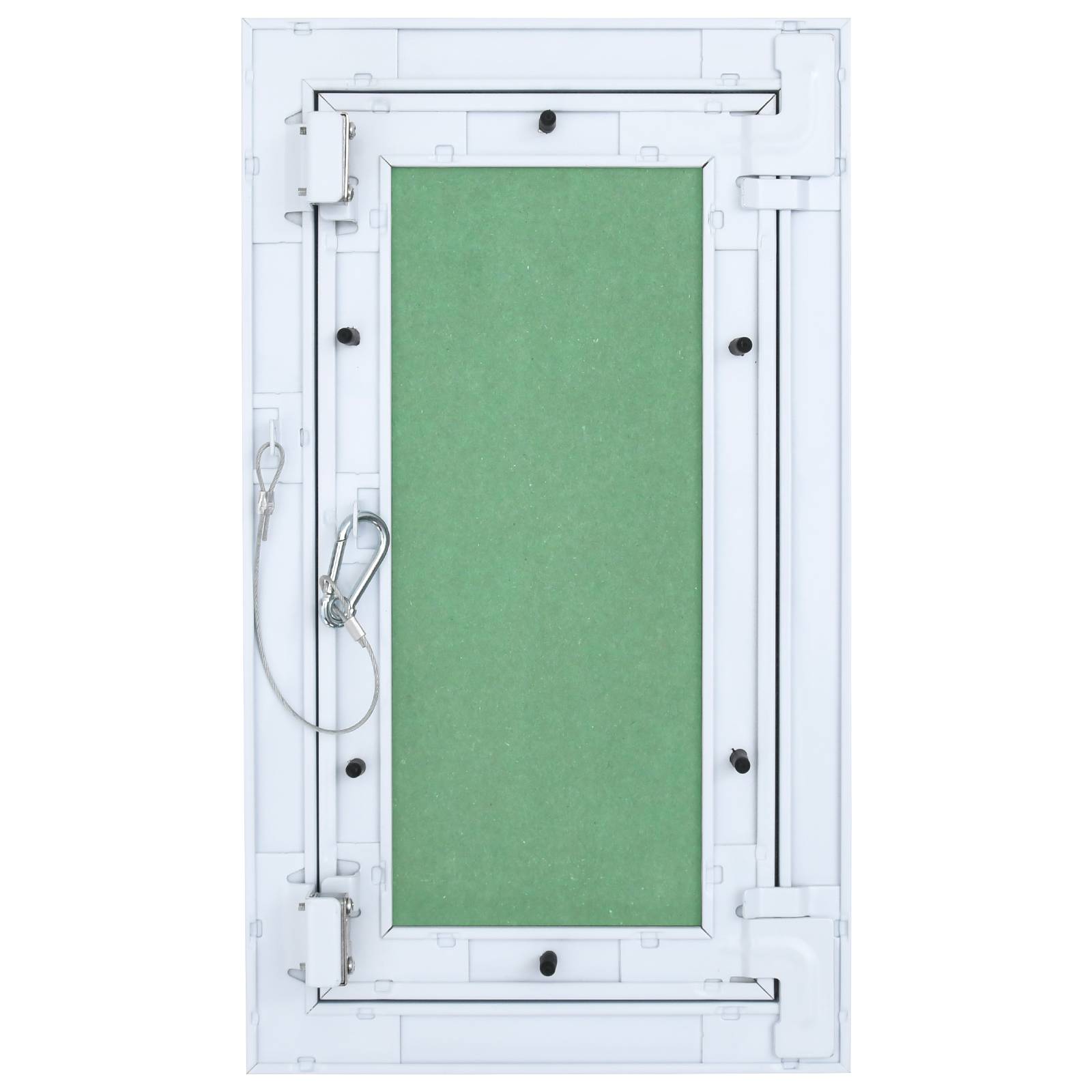 vidaXL Zugangsdeckel mit Alurahmen und Gipskartonplatte 250x500 mm