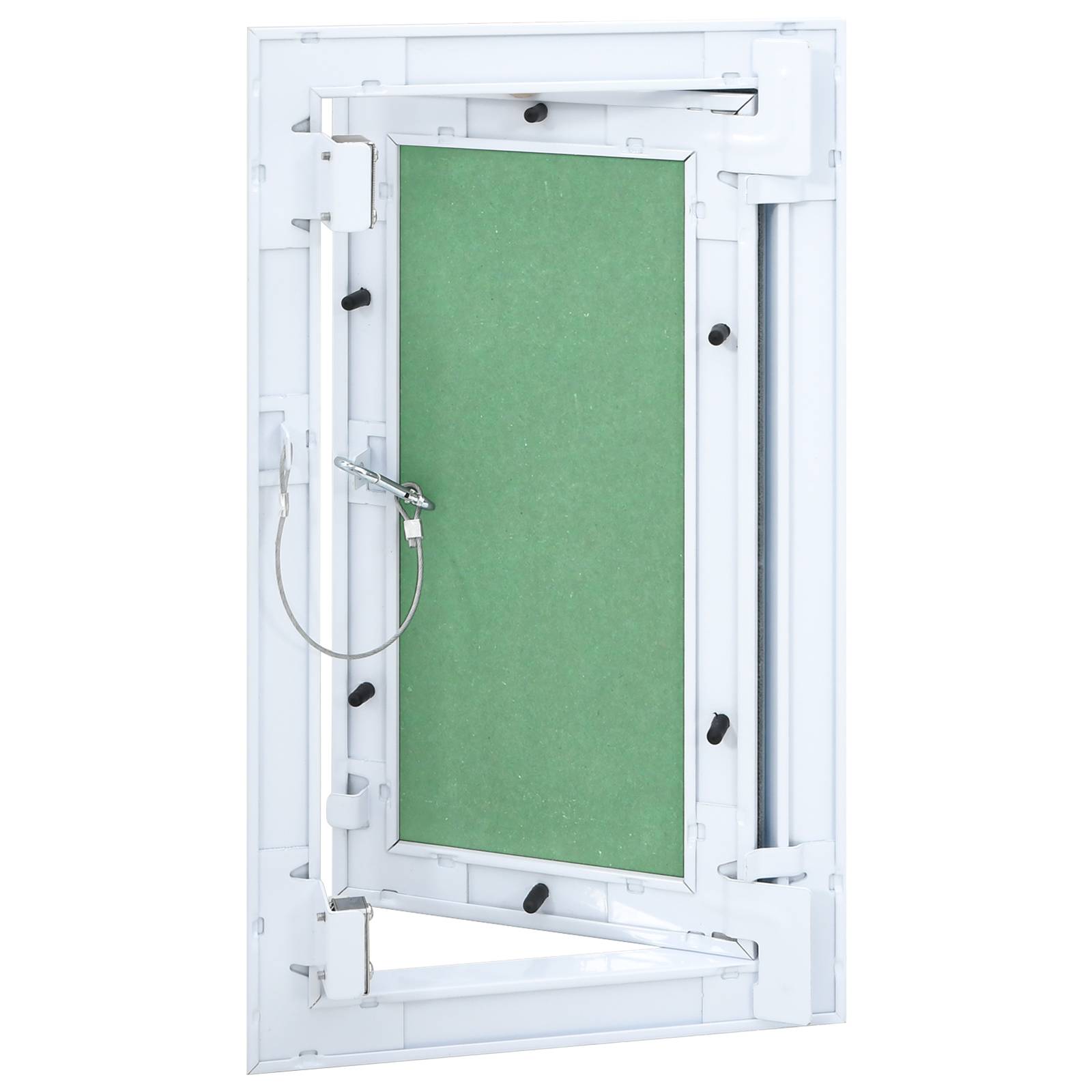 vidaXL Zugangsdeckel mit Alurahmen und Gipskartonplatte 250x500 mm