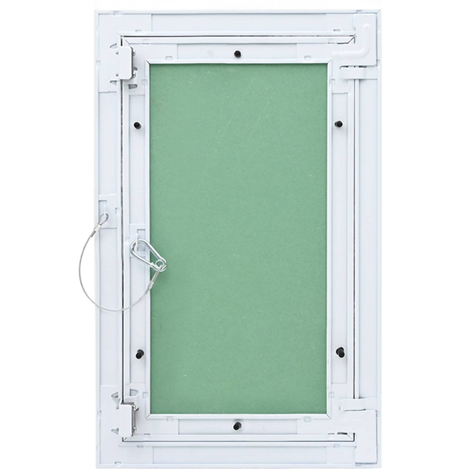 vidaXL Zugangsdeckel mit Alurahmen und Gipskartonplatte 250x400 mm
