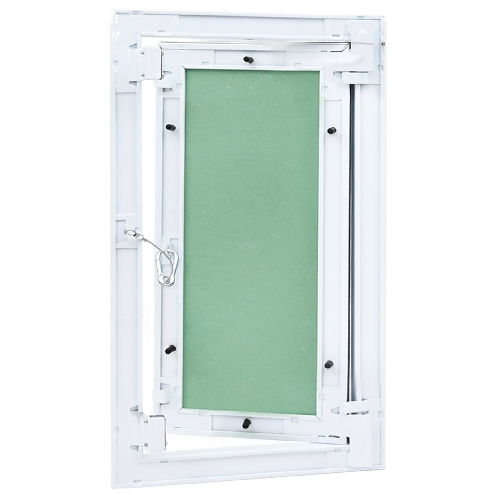 vidaXL Zugangsdeckel mit Alurahmen und Gipskartonplatte 250x400 mm