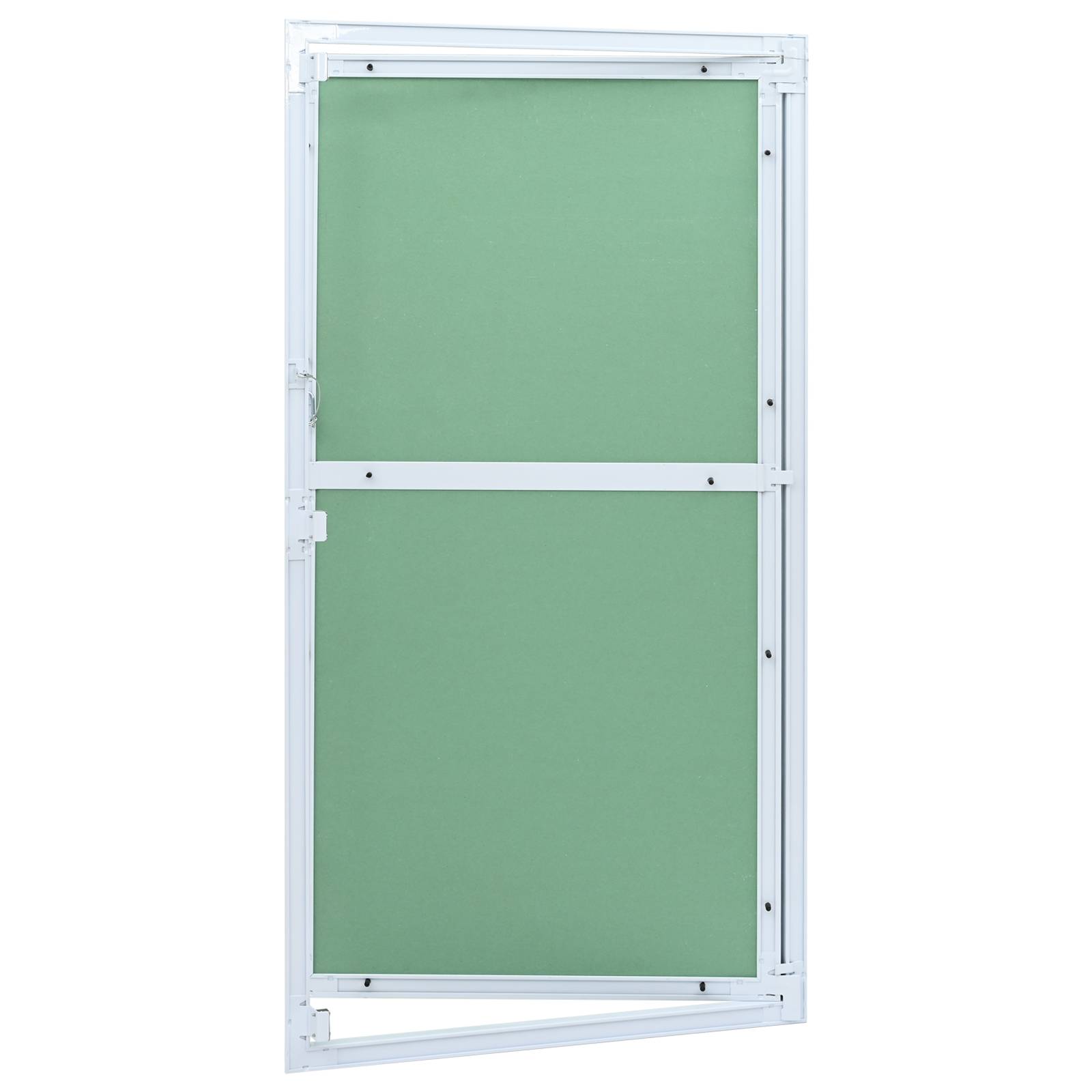 vidaXL Zugangsdeckel mit Alurahmen und Gipskartonplatte 500x1000 mm