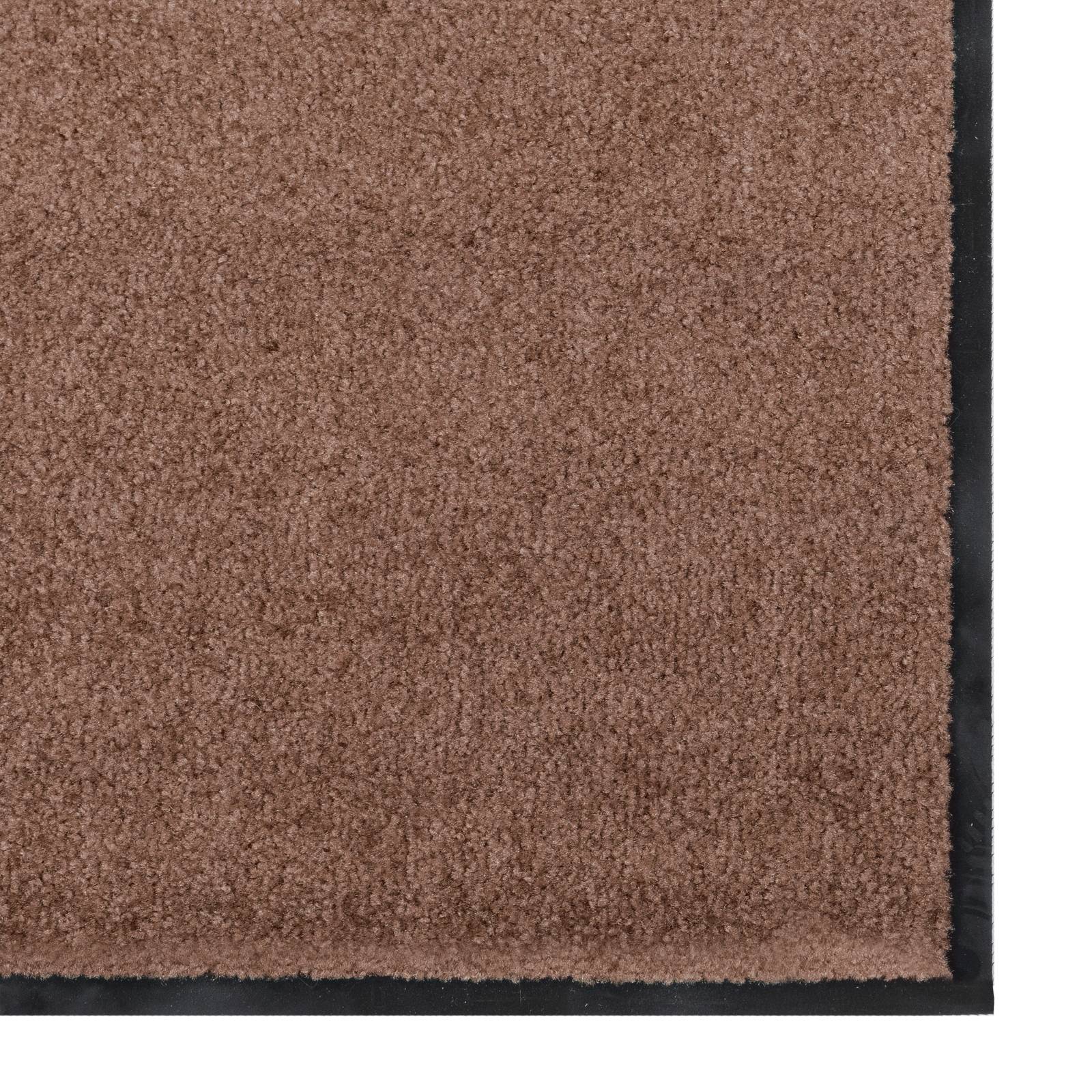 vidaXL Fußmatte Rechteckig Braun 90x150 cm