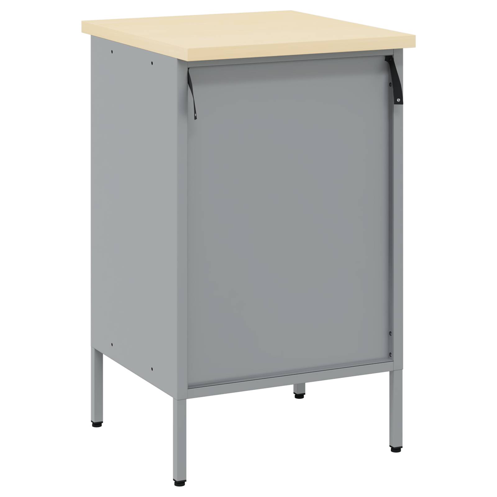 vidaXL Werkstattschrank Rot 50x55x84 cm Stahl