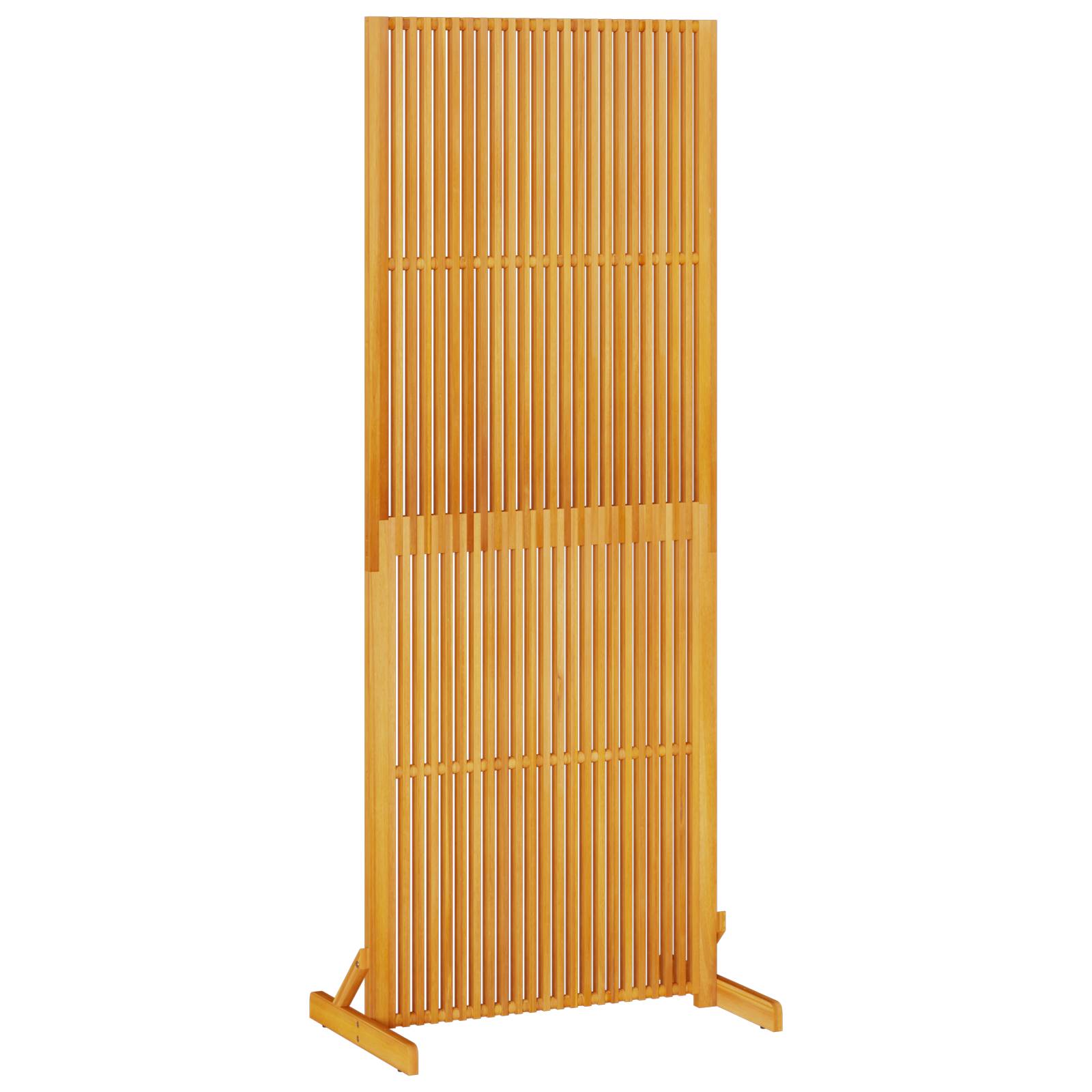vidaXL Sichtschutz Indoor/Outdoor 200 cm Massivholz Akazie