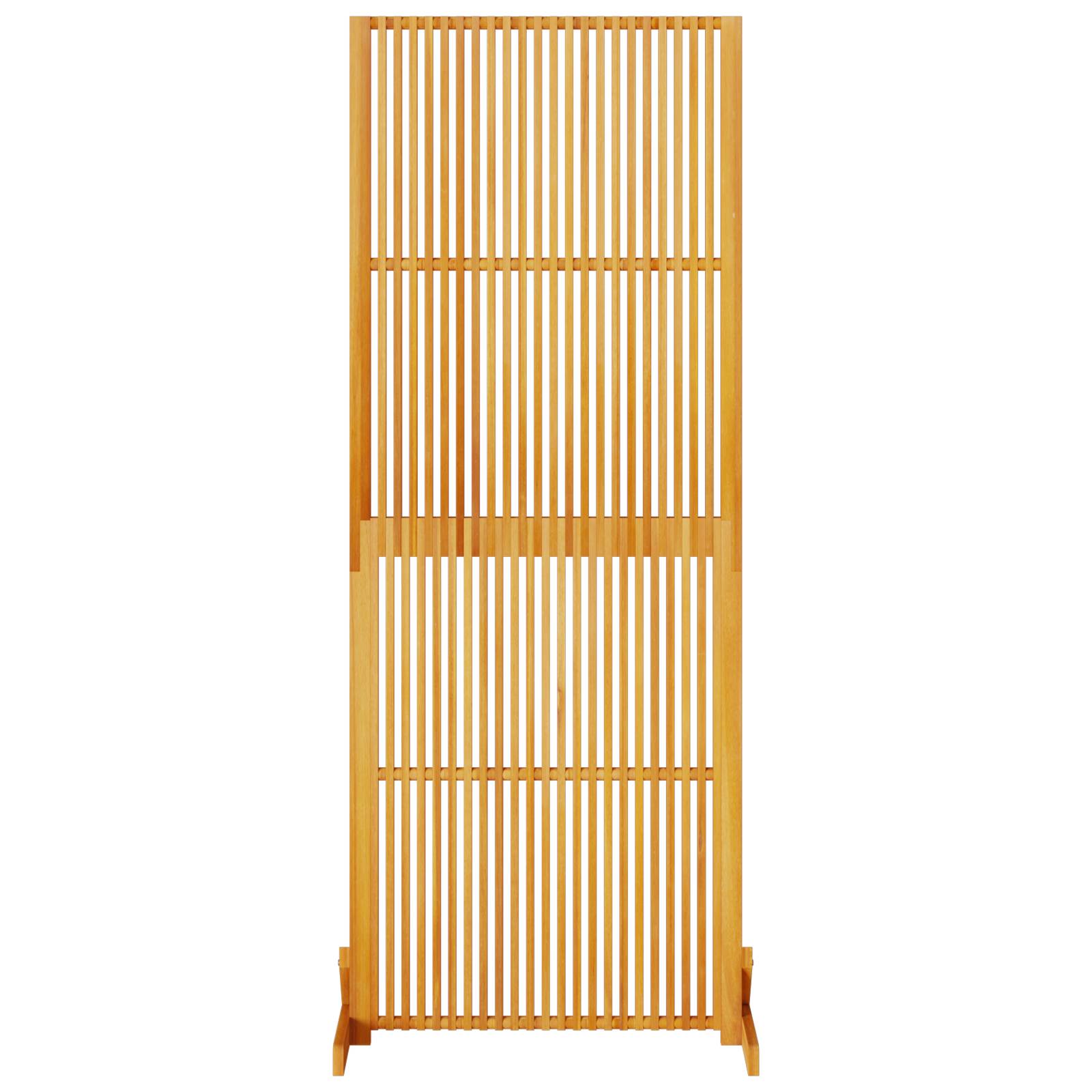 vidaXL Sichtschutz Indoor/Outdoor 200 cm Massivholz Akazie