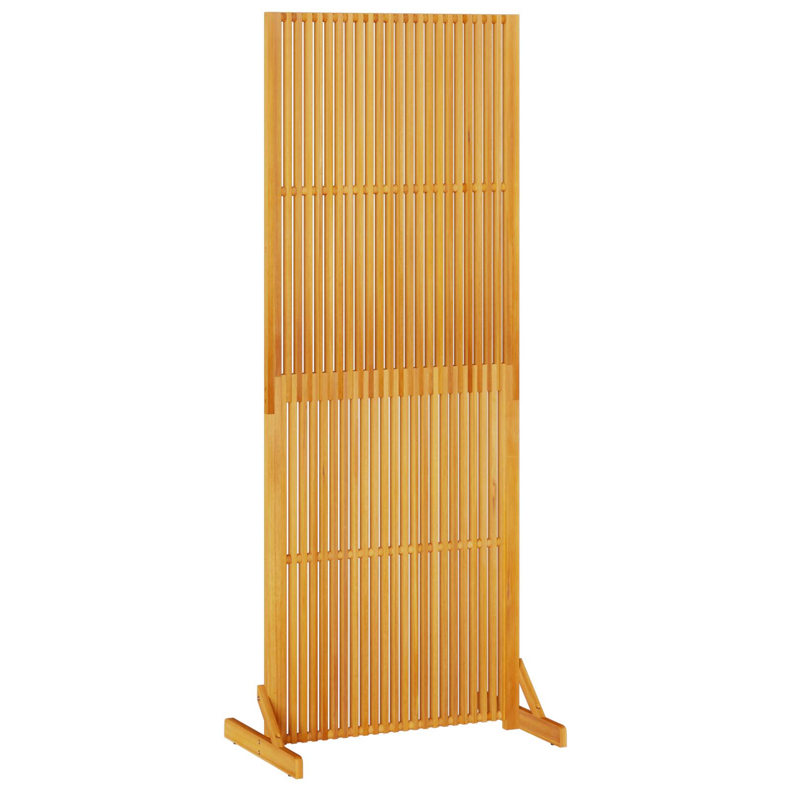 vidaXL Sichtschutz Indoor/Outdoor 200 cm Massivholz Akazie