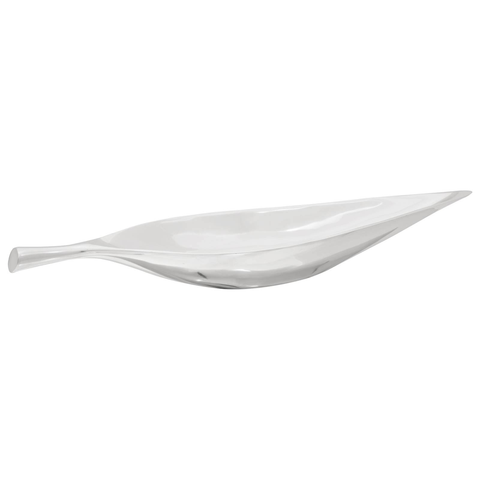 vidaXL Obstkorb Silbern 60x15x8 cm Aluminium