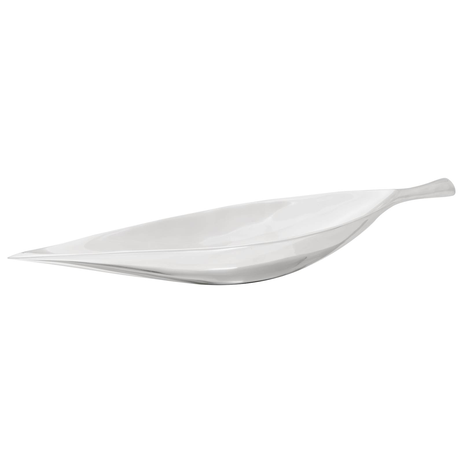 vidaXL Obstkorb Silbern 60x15x8 cm Aluminium