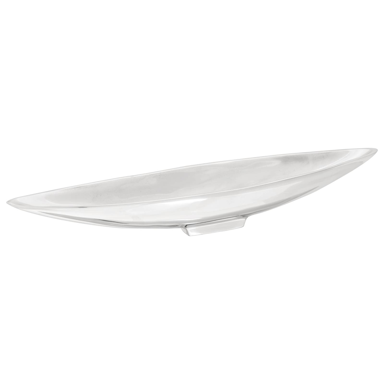 vidaXL Obstkorb Silbern 53x10x9 cm Aluminium