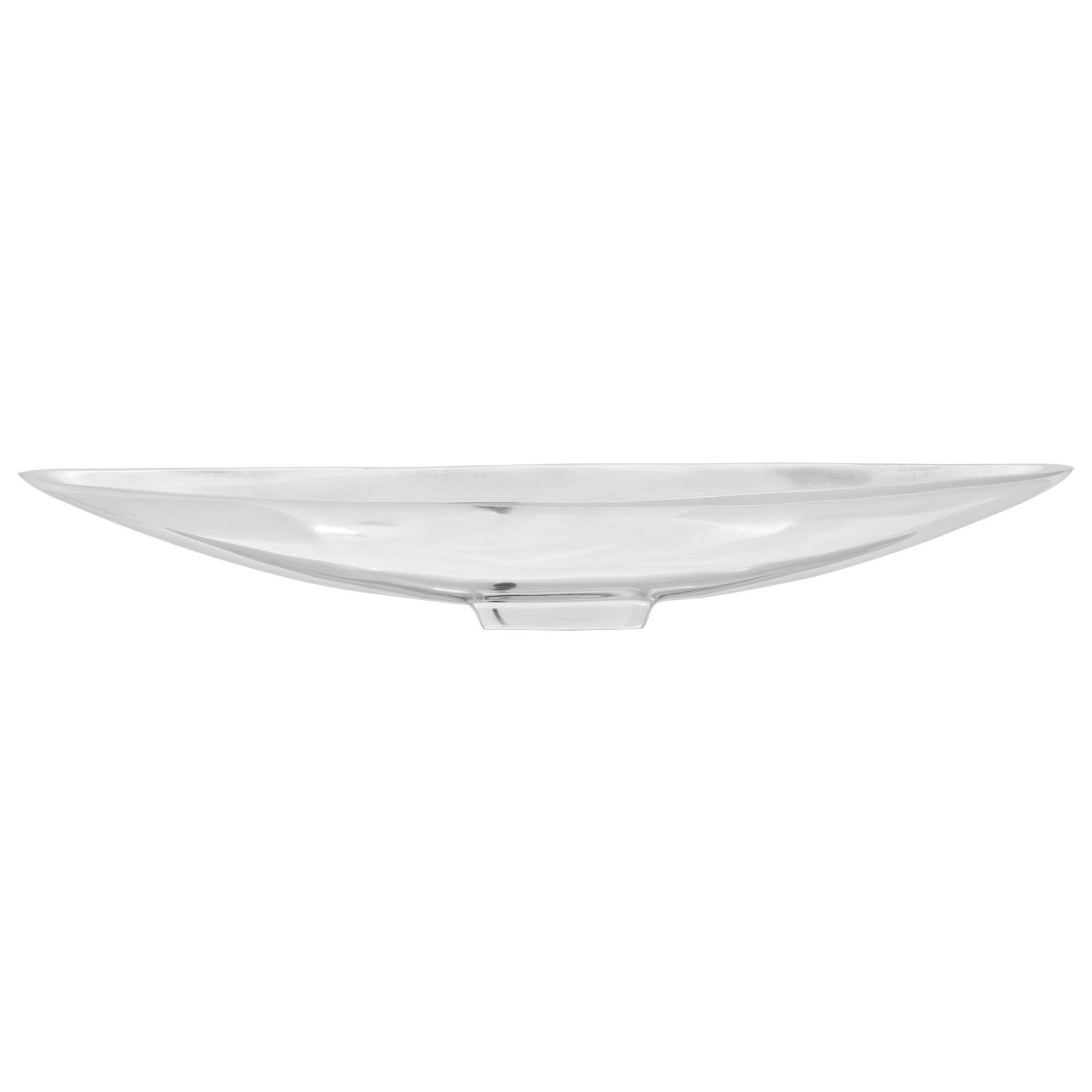 vidaXL Obstkorb Silbern 53x10x9 cm Aluminium