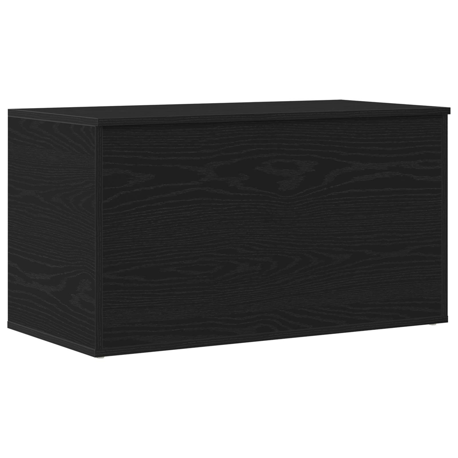 vidaXL Aufbewahrungstruhe Schwarz Eiche 84x42x46 cm Holzwerkstoff