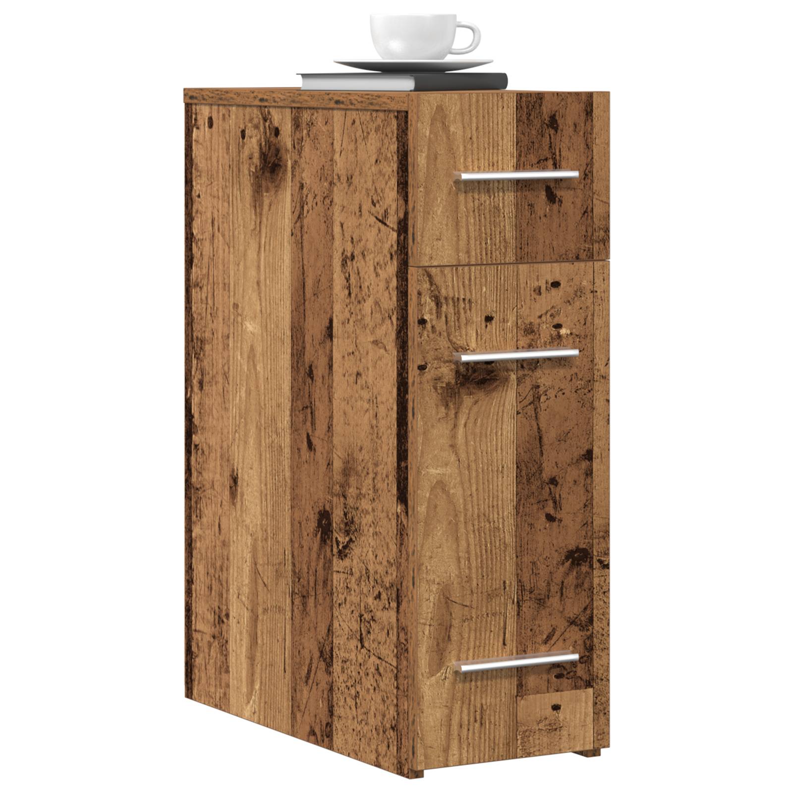vidaXL Apotheker-Schrank aus altem Holz 20x45,5x60 cm aus Holzwerkstoff