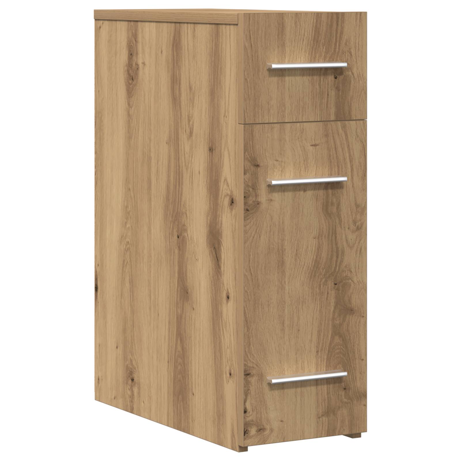 vidaXL Apothekerschrank Artisan Eiche 20x45,5x60 cm Holzwerkstoff