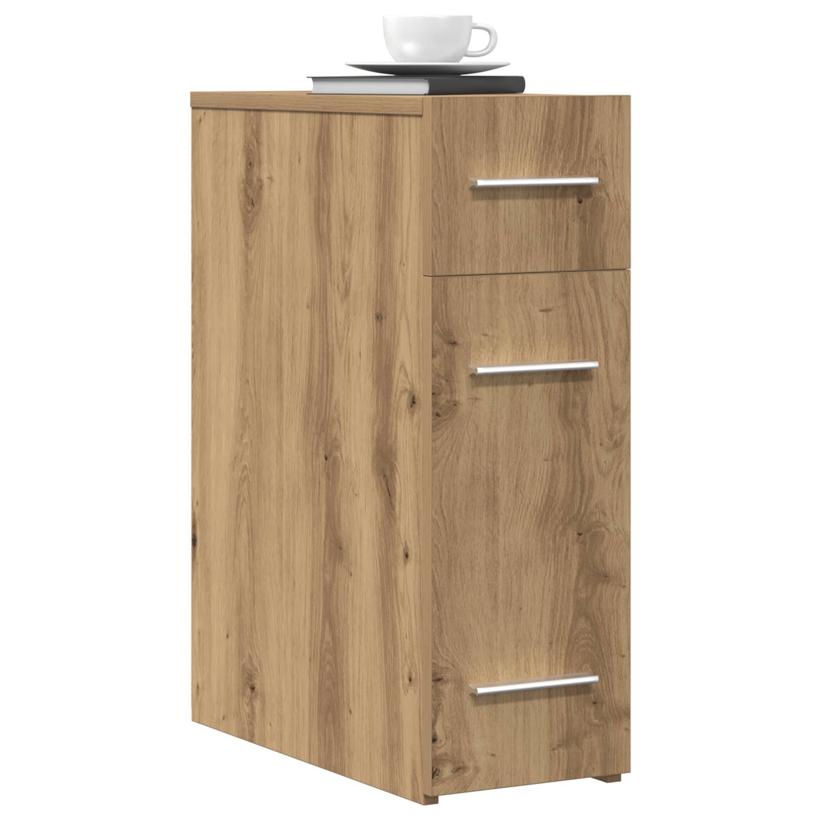vidaXL Apothekerschrank Artisan Eiche 20x45,5x60 cm Holzwerkstoff