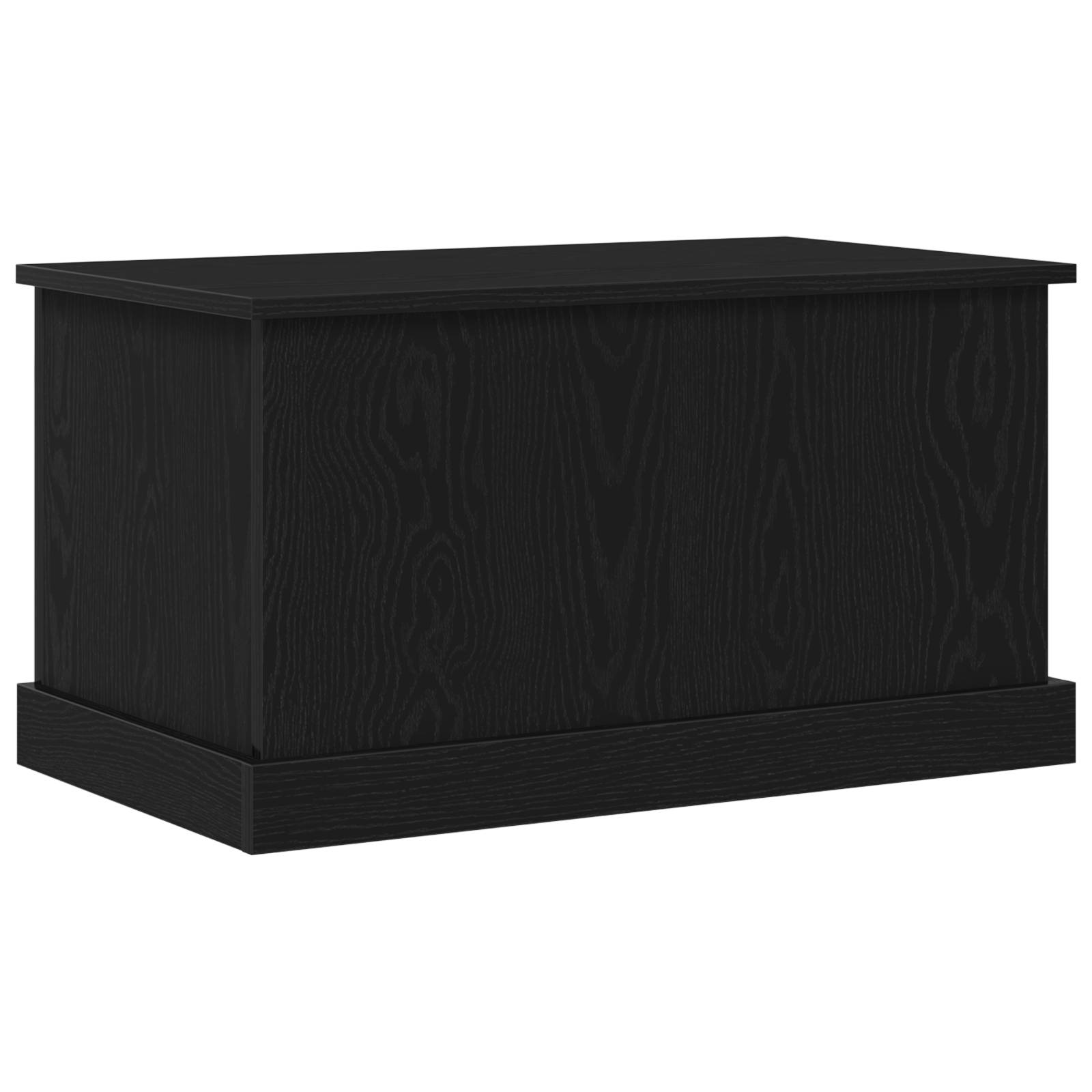 vidaXL Aufbewahrungsbox Schwarz Eiche 70x40x38 cm Holzwerkstoff