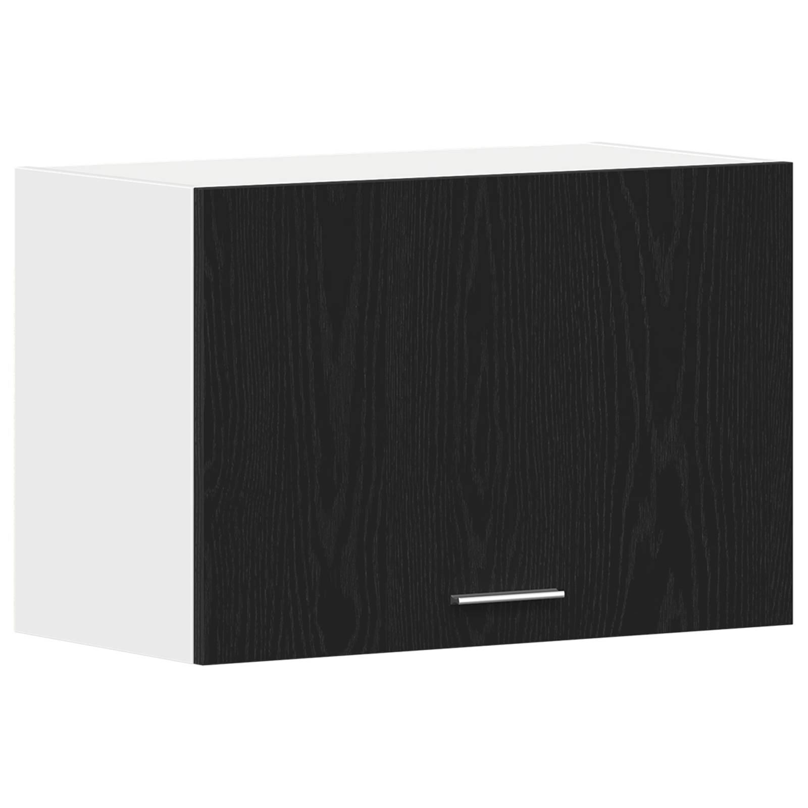 vidaXL Hängeschrank Schwarz Eiche 60x31x60 cm Holzwerkstoff