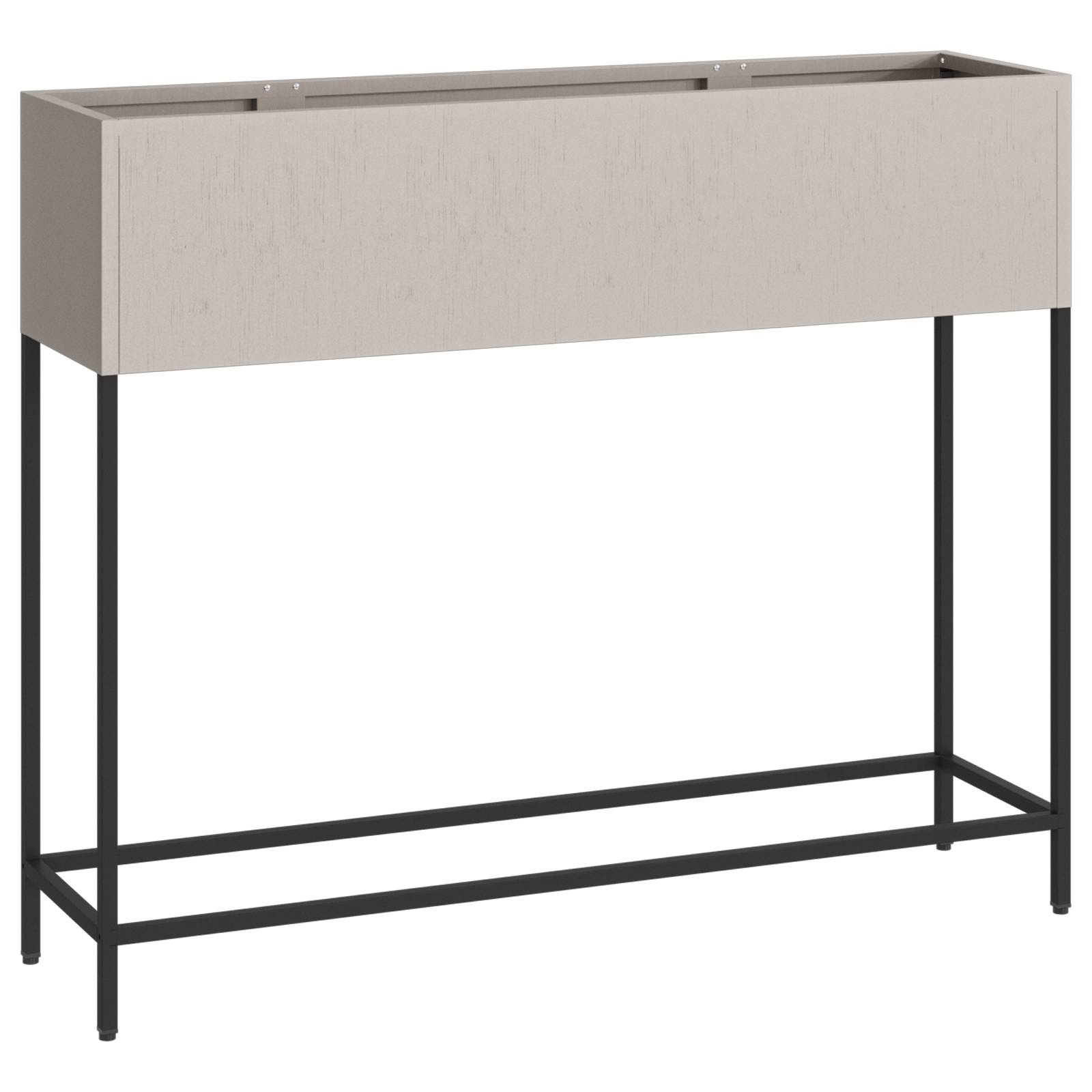 vidaXL Hochbeet 100x26x82 cm Cortenstahl