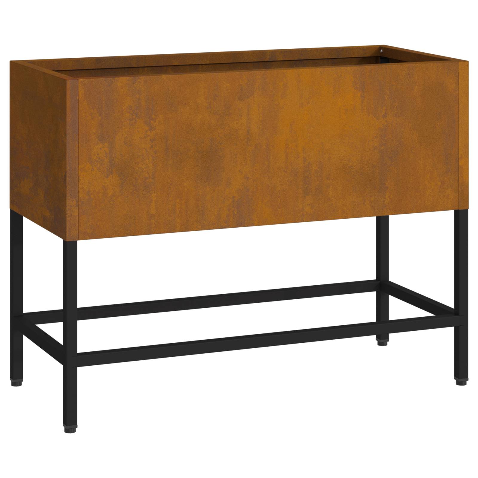 vidaXL Hochbeet 60x26x45 cm Cortenstahl