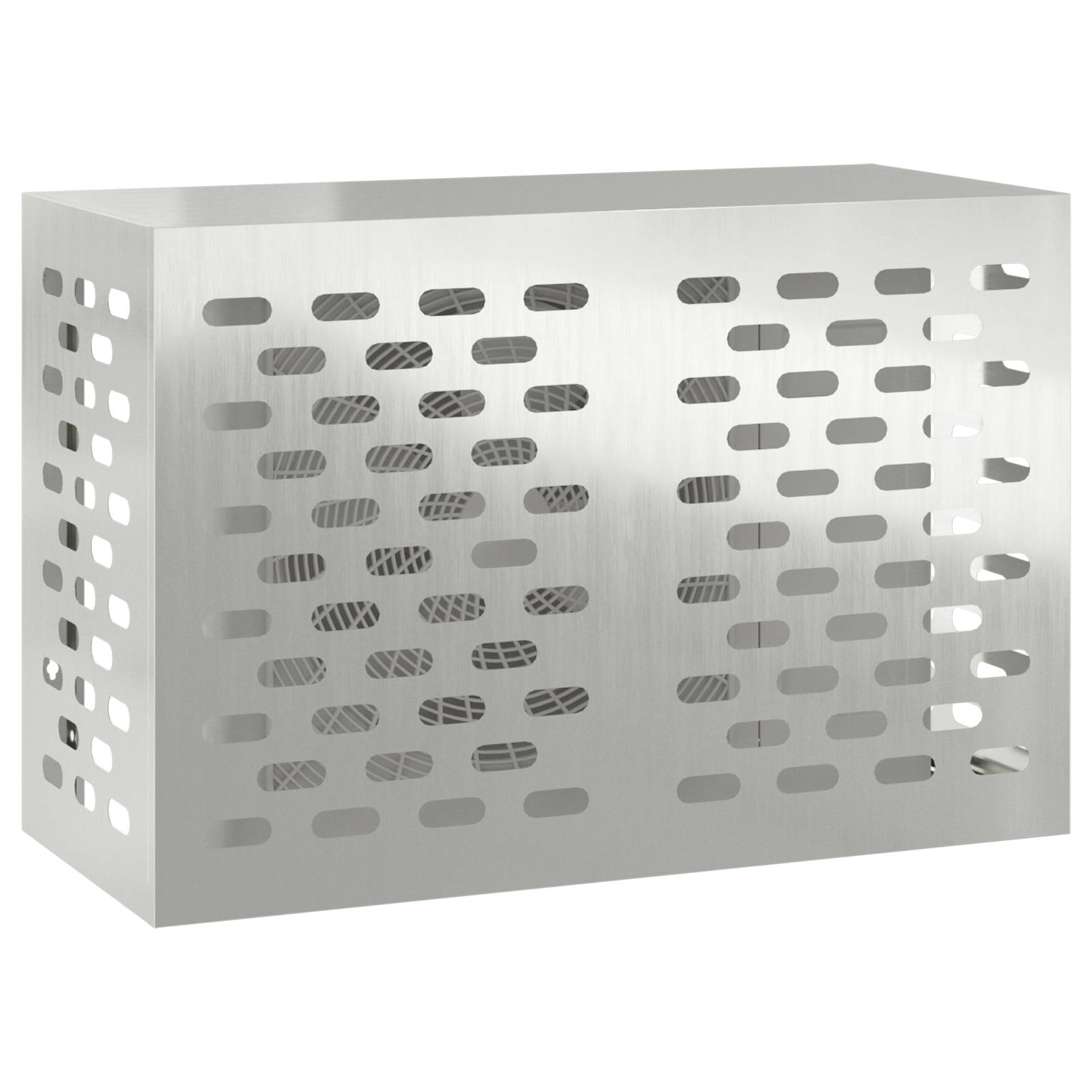 vidaXL Klimaanlagenabdeckung 90x40x60 cm Verzinkter Stahl