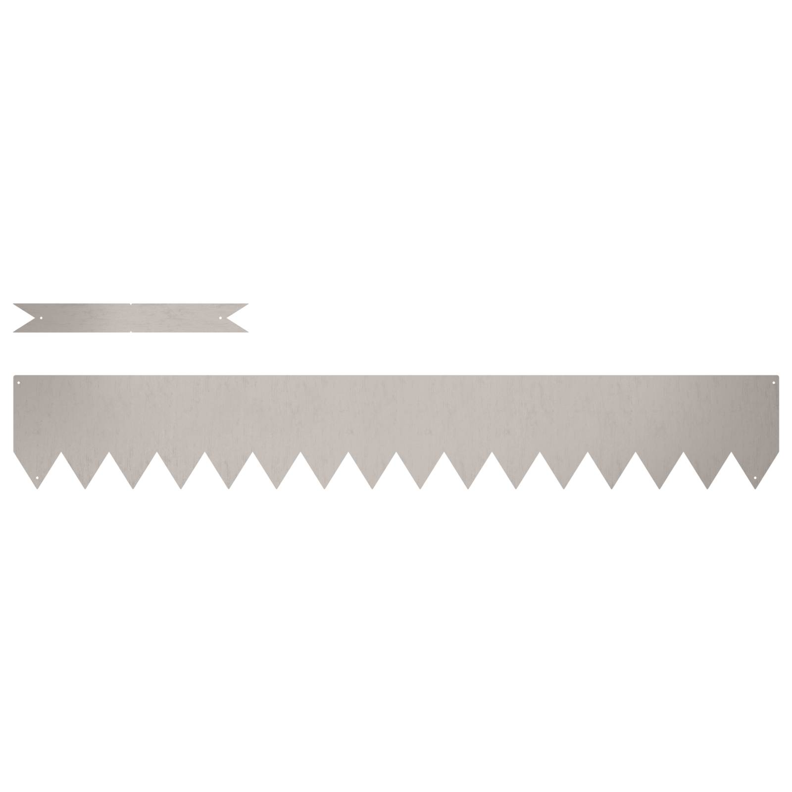 vidaXL Rasenkanten 10 Stk. 100x0,5x15 cm Cortenstahl