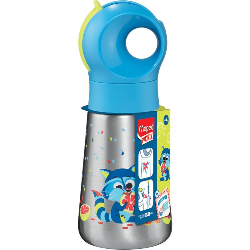 Maped PICNIK Isolier-Trinkflasche WASCHBÄR, 350 ml