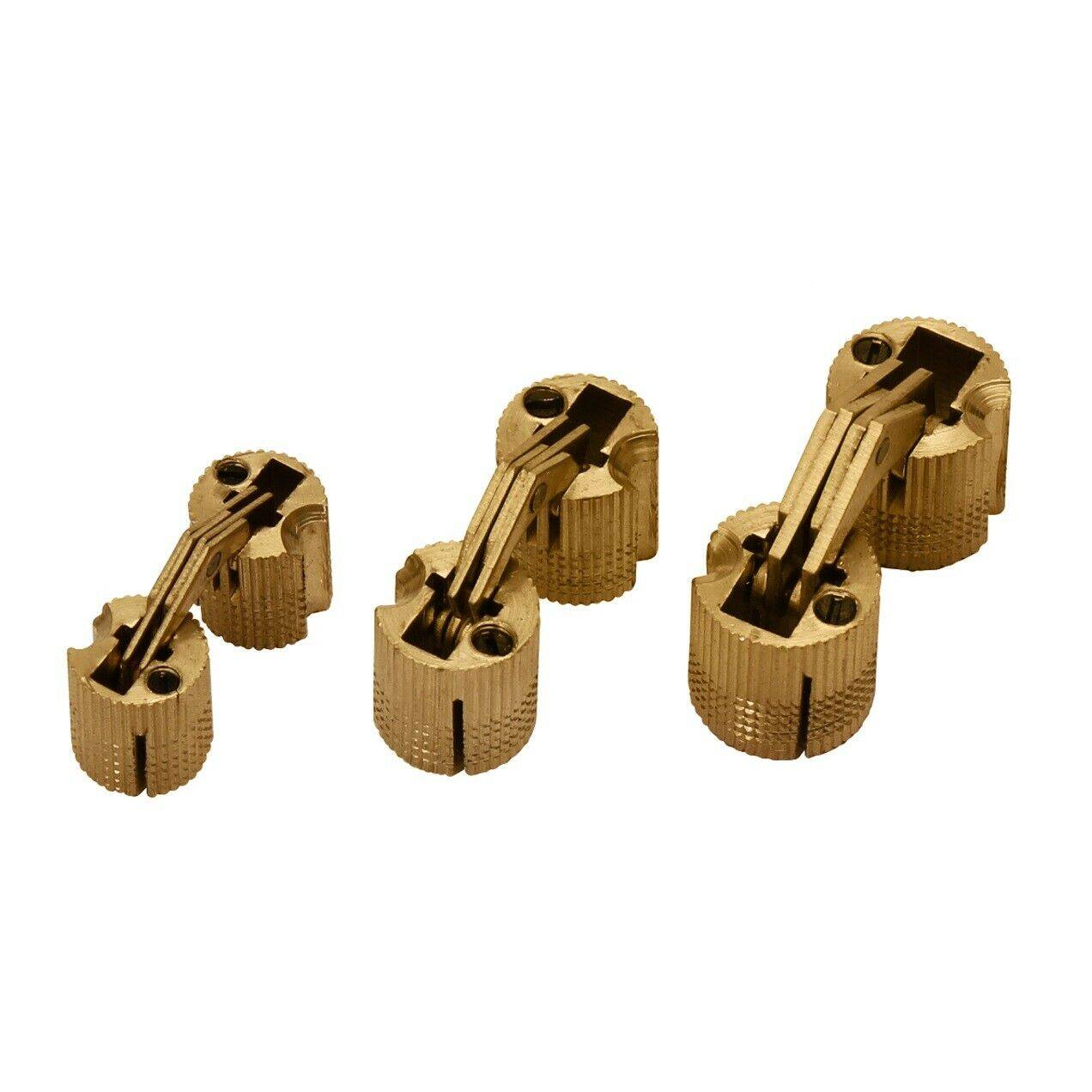 Einbohrband Einbohrscharnier Zylinderscharnier Messingscharnier Zysa Scharnier Ø12mm