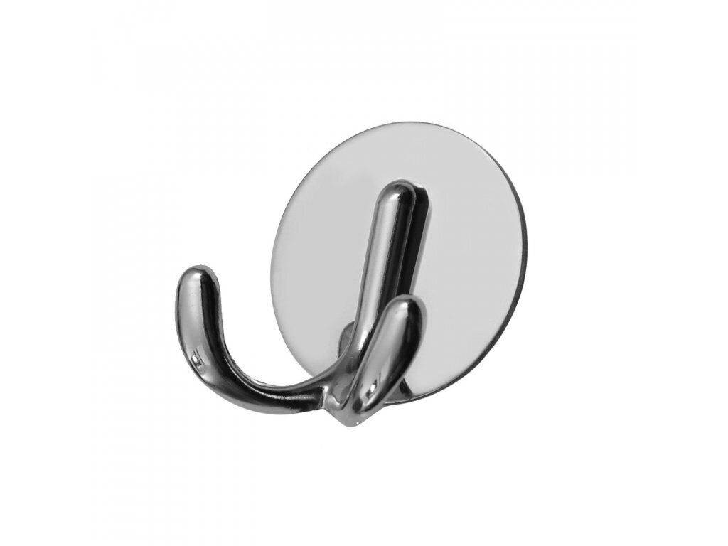 Exklusiv Edelstahl Garderobenhaken selbstklebend Klebehaken Handtuchhalter Haken Doppel