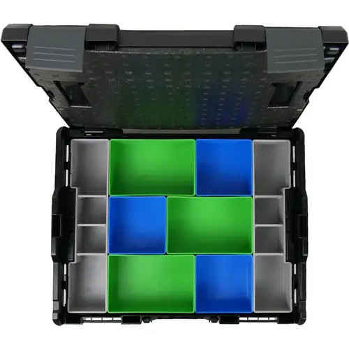 BS Systems L-Boxx 102 schwarz inkl. Inset-Box-Set 8tlg. BS Systems L-Boxx 102 schwarz inkl. Inset-Box-Set 8tlg.