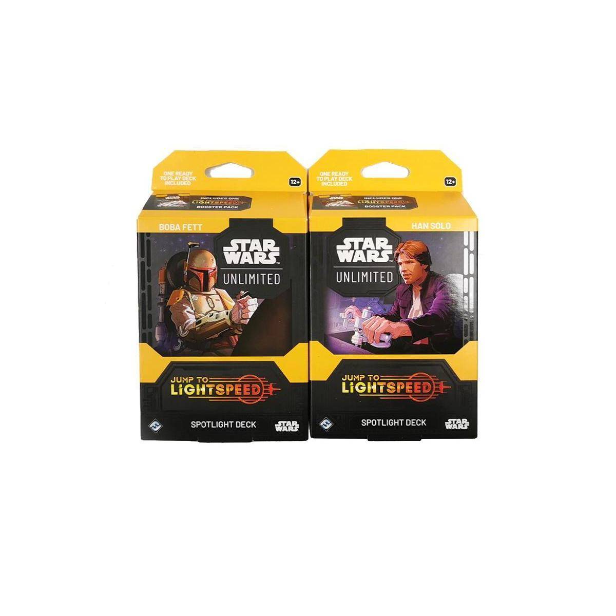 Star Wars: Unlimited - Spotlight-Deck Bundle Han Solo and Boba Fett (English)
