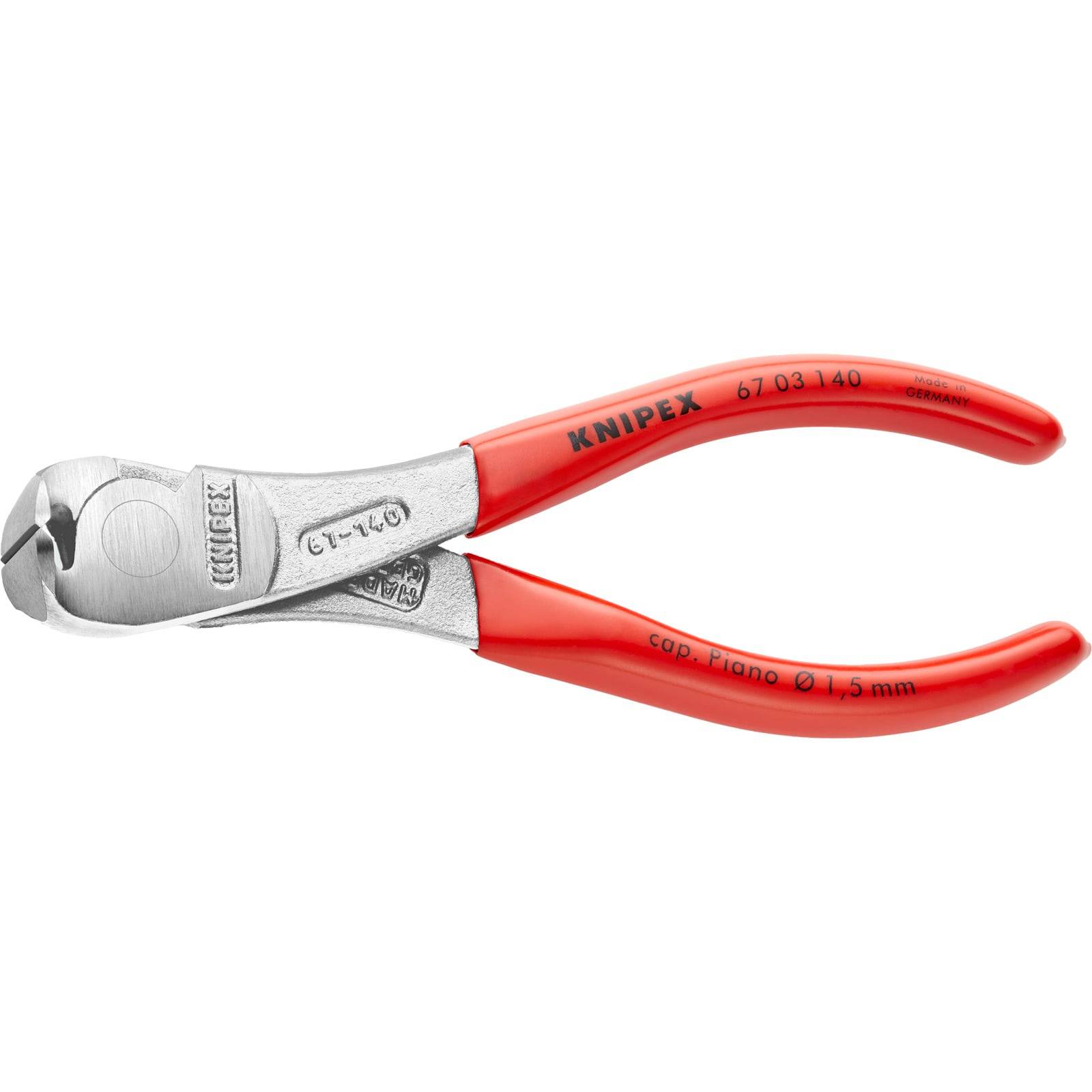 Rote Knipex-Schneidezange, Modell „67 03 140