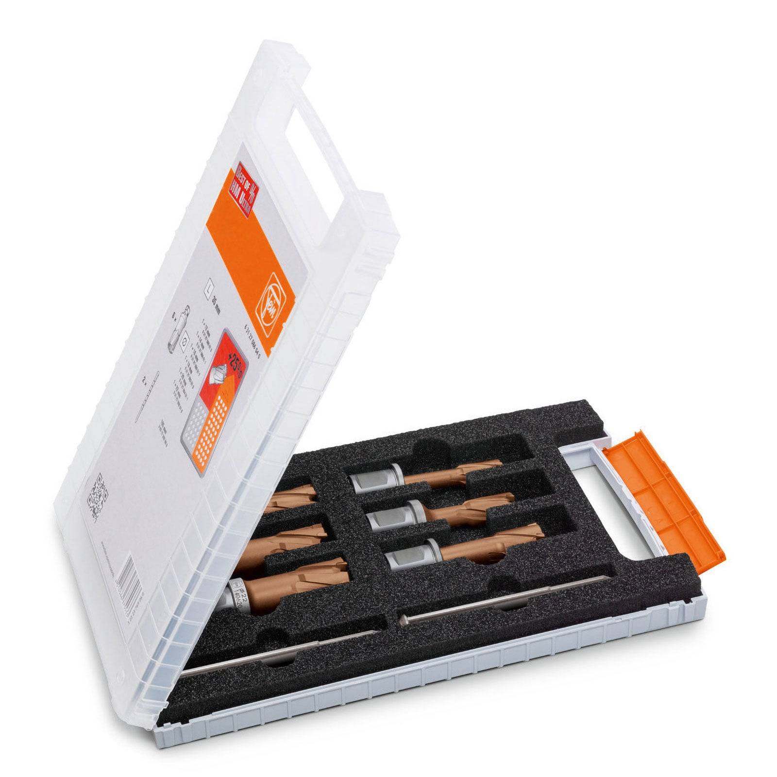 FEIN Zubehörset Best of Kernbohrer Hartmetall beschichtet 3/4 in Weldon