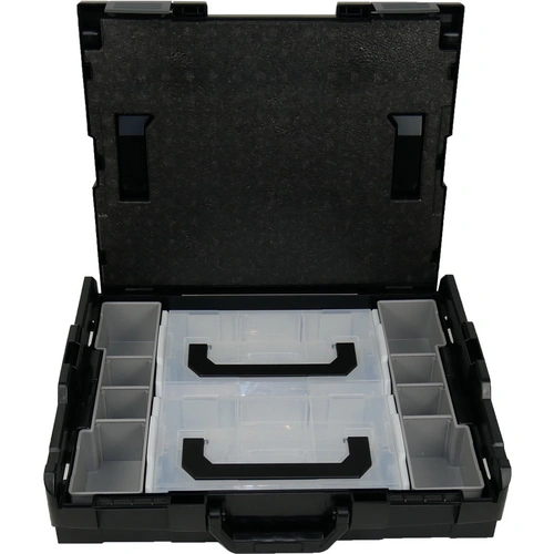 BS Systems L-Boxx 102 schwarz inkl. L-Boxx Mini Deckel transparent + Inset-Box-Set 2tlg BS Systems L-Boxx 102 schwarz inkl. L-Boxx Mini Deckel transparent + Inset-Box-Set 2tlg
