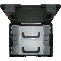 BS Systems L-Boxx 102 schwarz inkl. L-Boxx Mini Deckel transparent + Inset-Box-Set 2tlg BS Systems L-Boxx 102 schwarz inkl. L-Boxx Mini Deckel transparent + Inset-Box-Set 2tlg