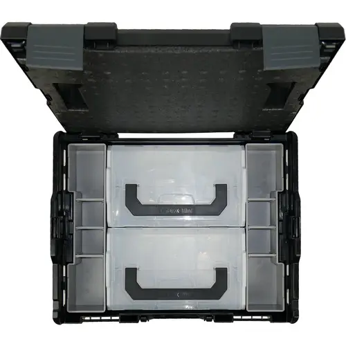 BS Systems L-Boxx 102 schwarz inkl. L-Boxx Mini Deckel transparent + Inset-Box-Set 2tlg BS Systems L-Boxx 102 schwarz inkl. L-Boxx Mini Deckel transparent + Inset-Box-Set 2tlg