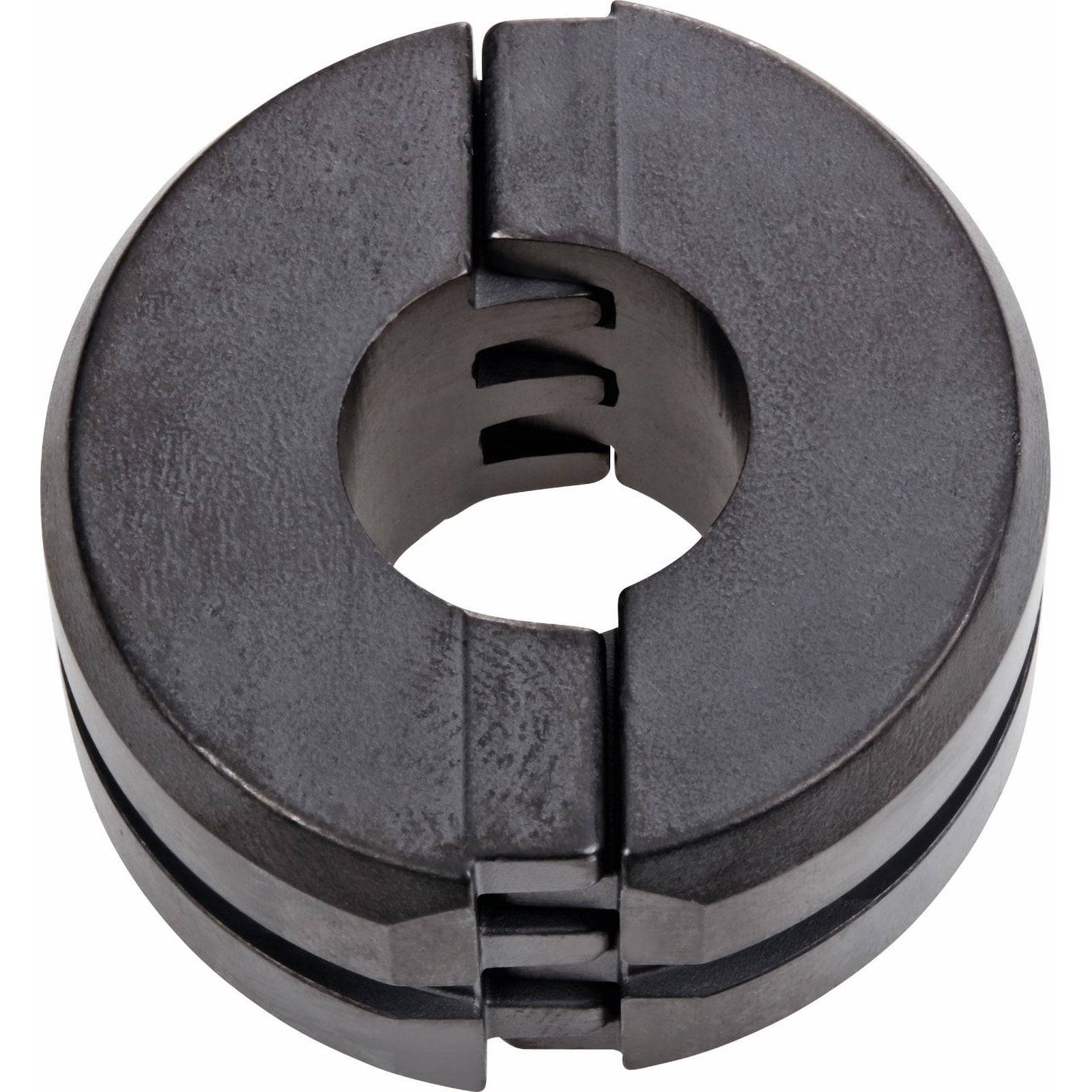 Ein kreisförmiger metallischer Teilungsring mit innenverzahnter Konstruktion, der zur Befestigung von Komponenten auf Wellen verwendet wird.