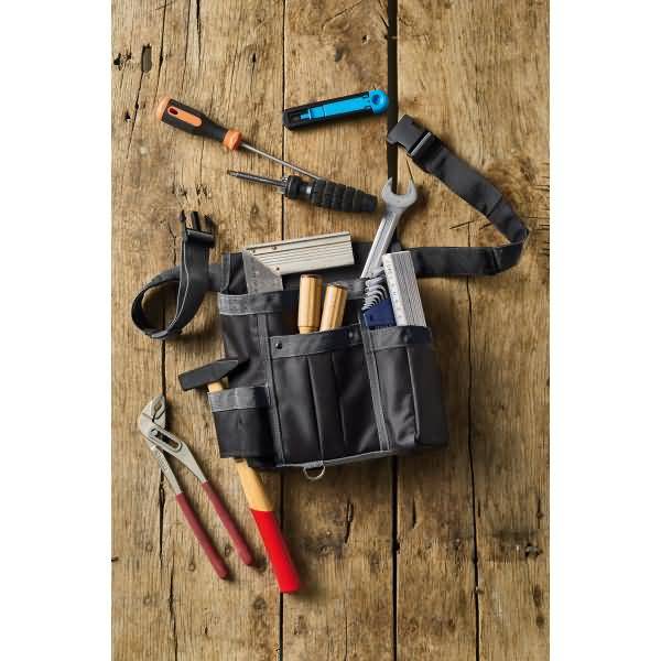 Multifunktionstasche Tool Bag L schwarz/grau